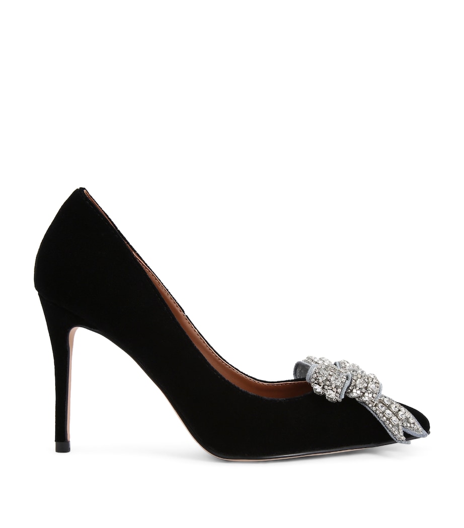 Belgravia Bow Pumps BLACK Image 1