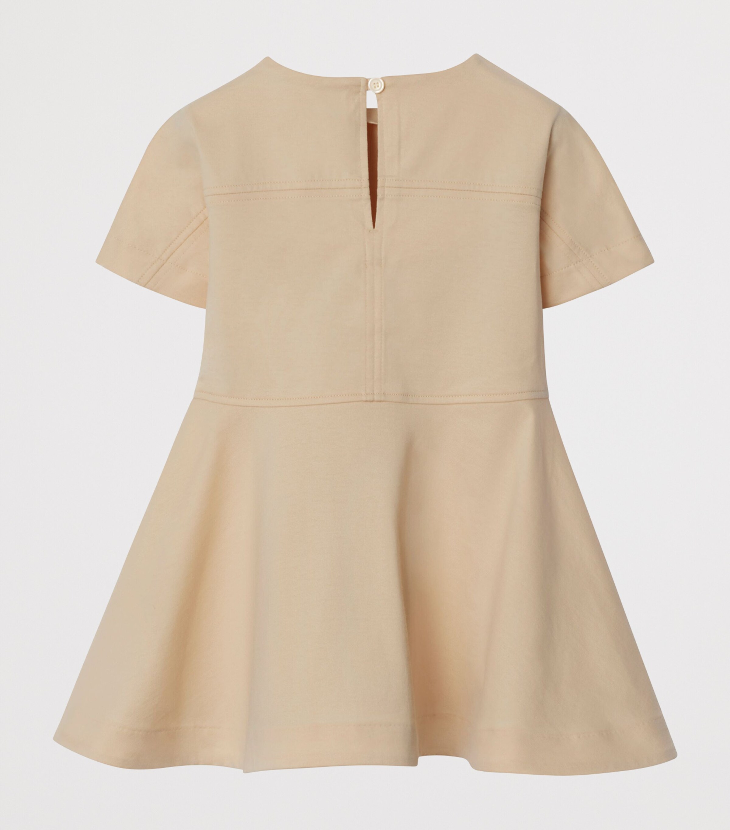 Cotton Check-Label Dress (6-24 Months) CALICO Image 2