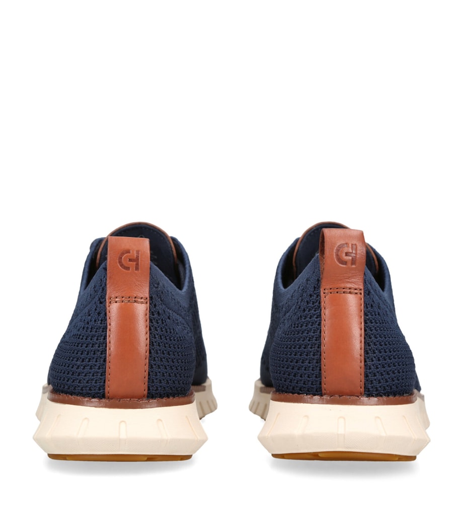 ZERØGRAND StitchLite Oxford Shoes NAVY Image 2