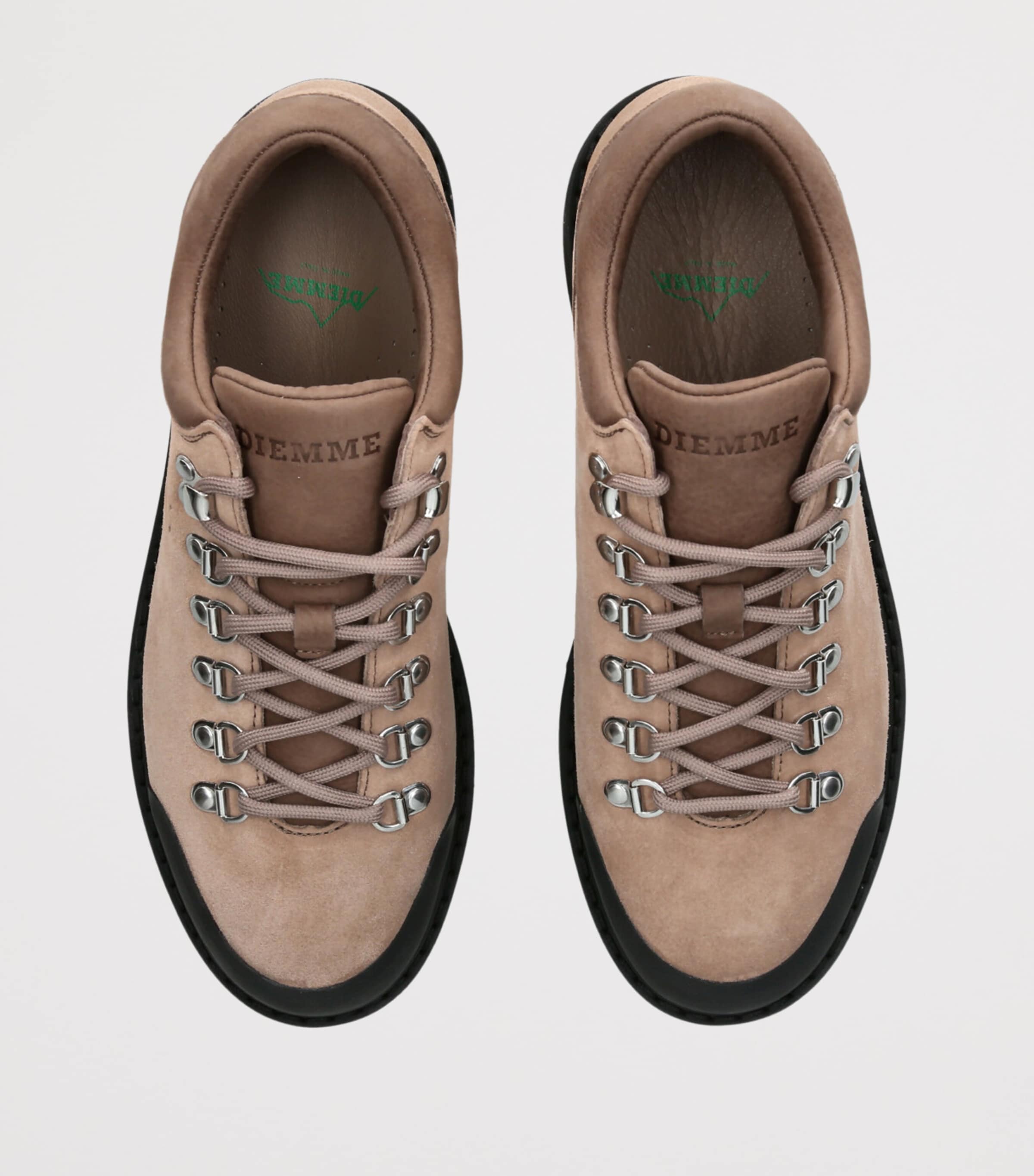 Diemme Suede Cornaro Low-Top Boots Taupe Image 4