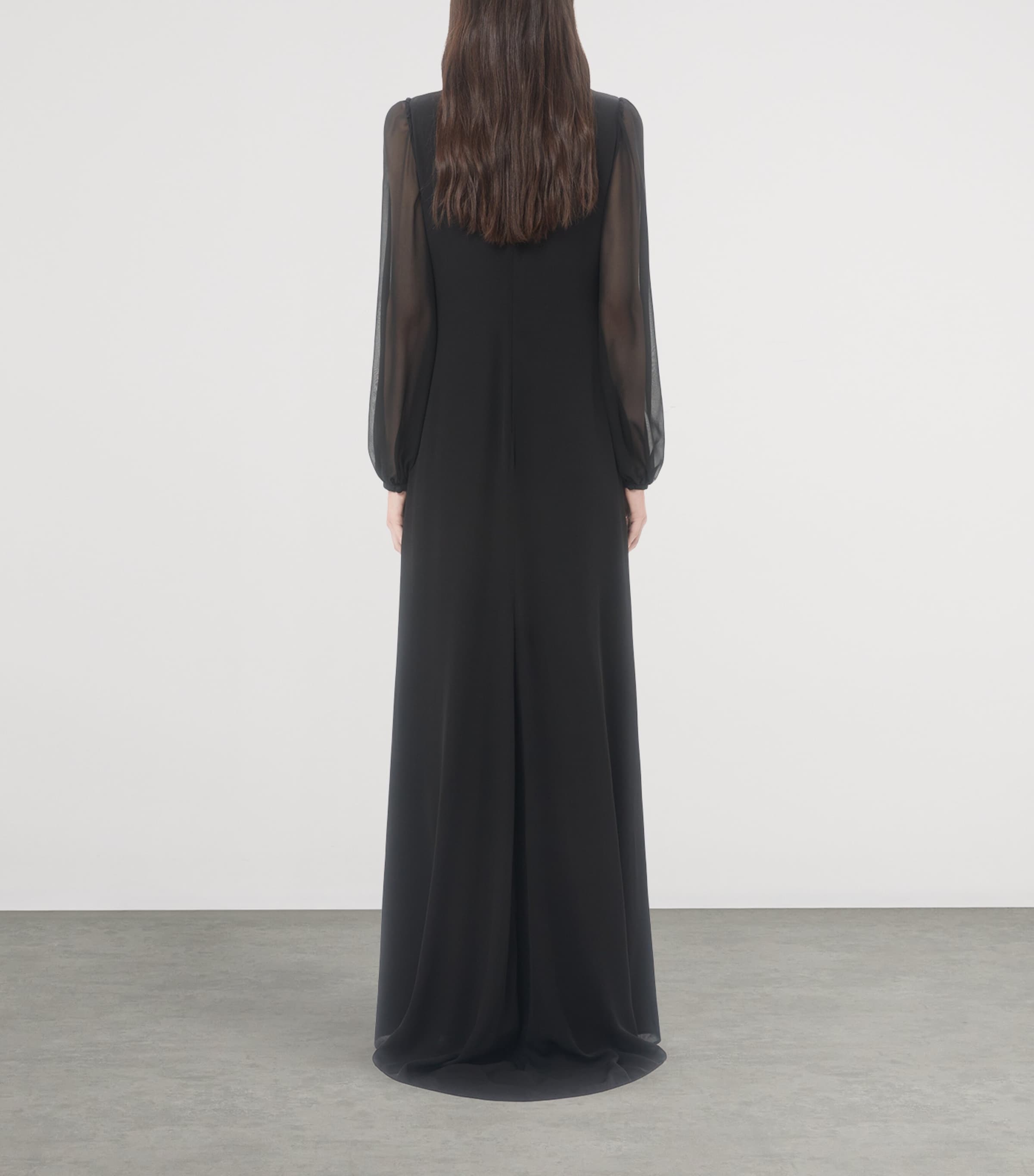 Embellished Georgette Gown K92 Image 4