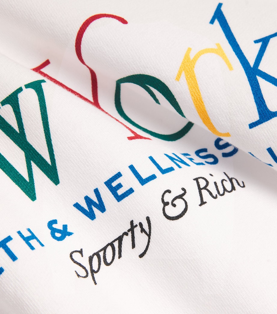 Cotton NY 94 Sweatshirt WHT/RBY/ALPNE/BLUE Image 5