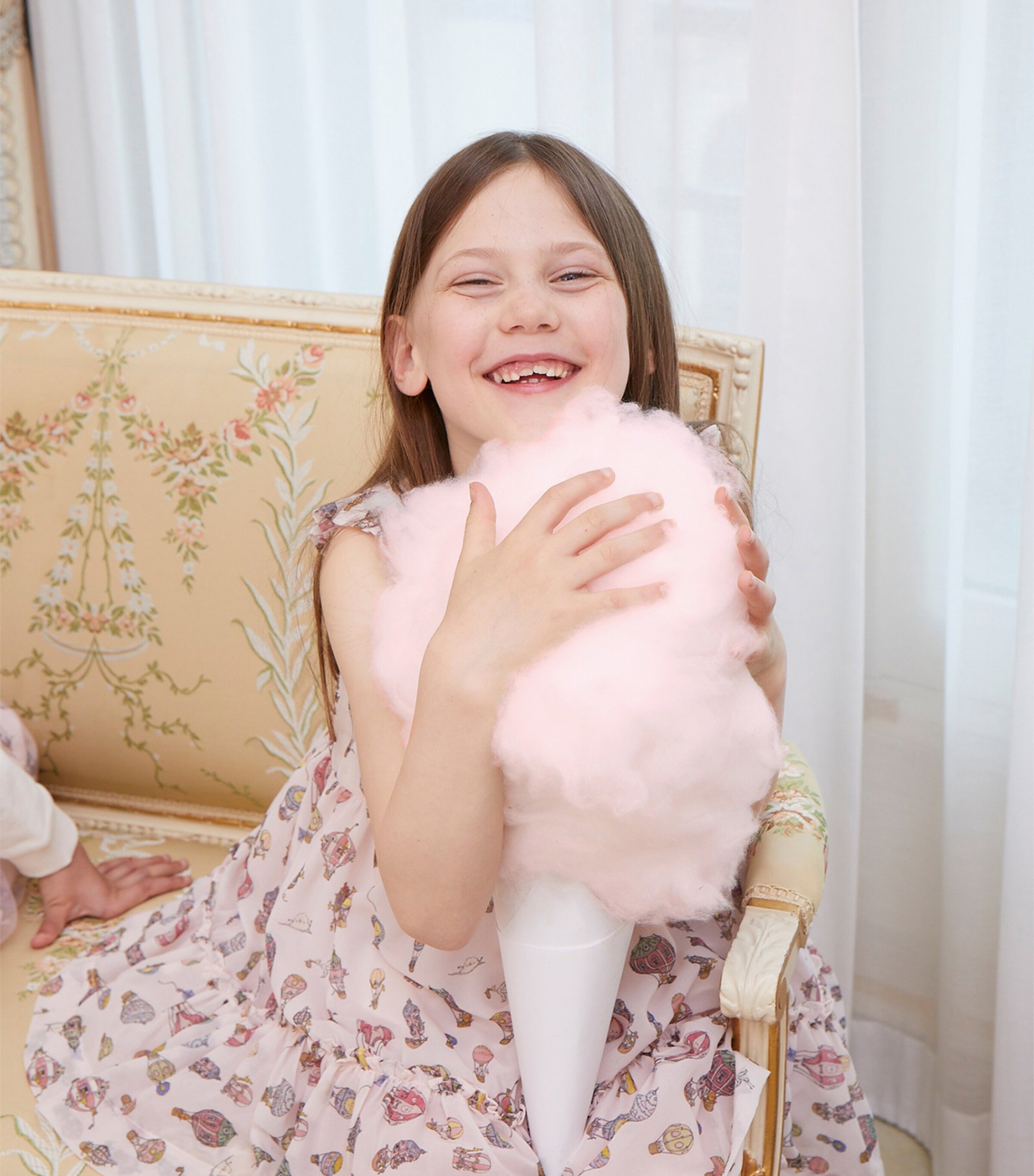 Cotton Adelaide Dress (2-10 Years) HAB PINK Image 5