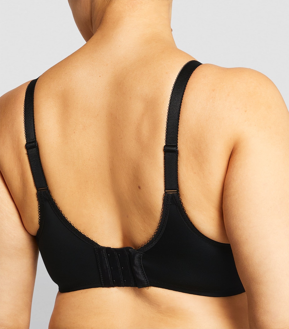 Fuller Figure Underwired Bra BLACK Image 3