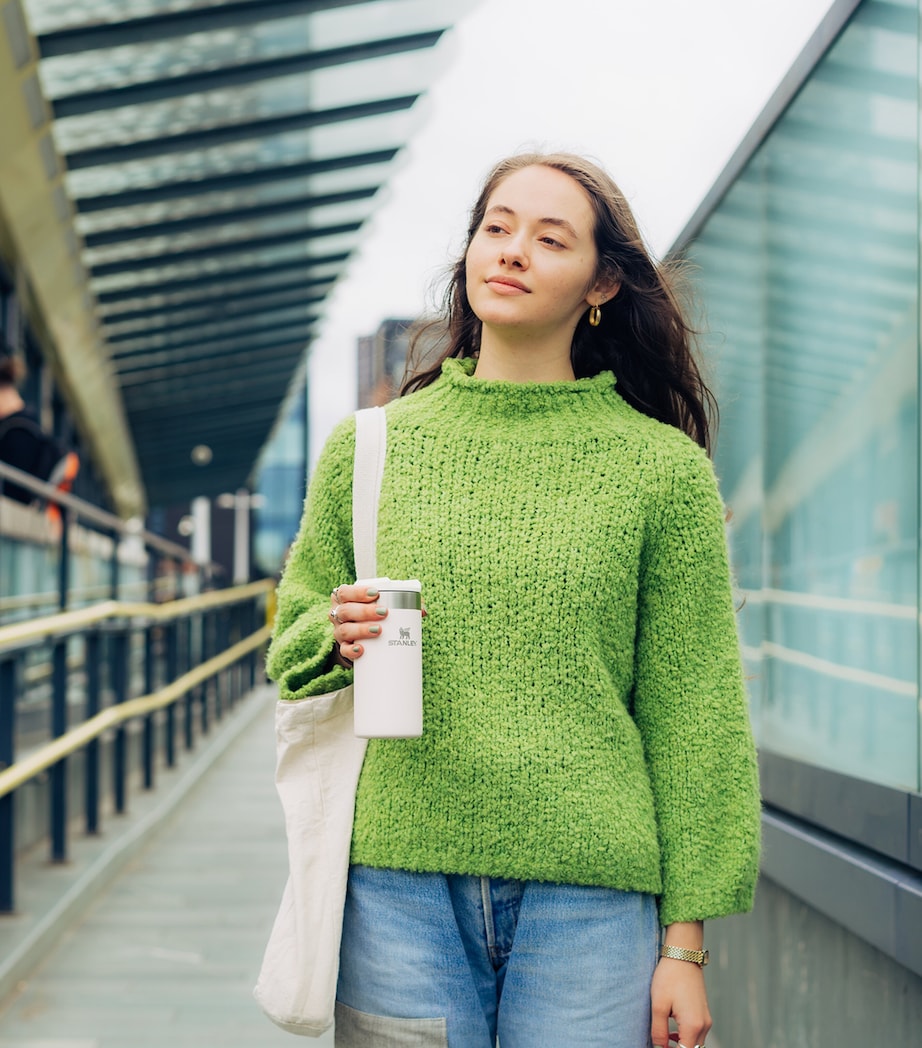 Stanley Aerolight Transit Mug (30oz) Rose Quartz Metallic Image 3