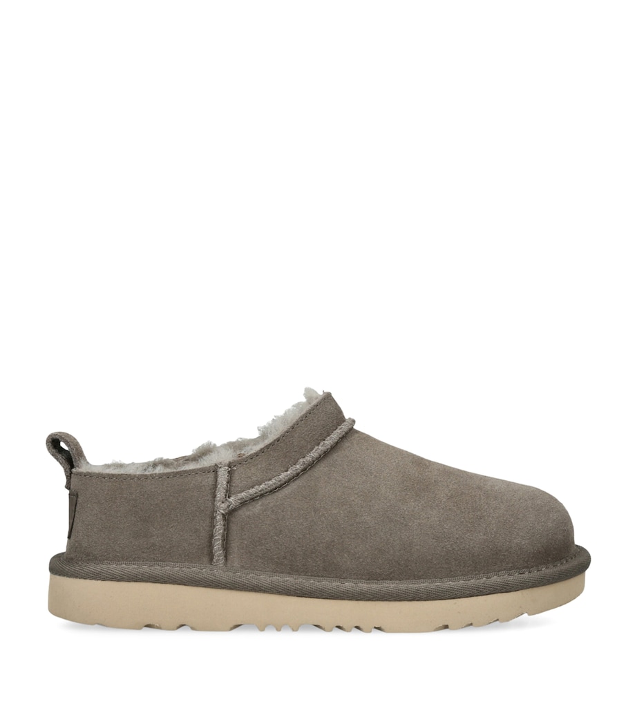 UGG Kids Suede Classic Micro Boots Dark Green Image 1