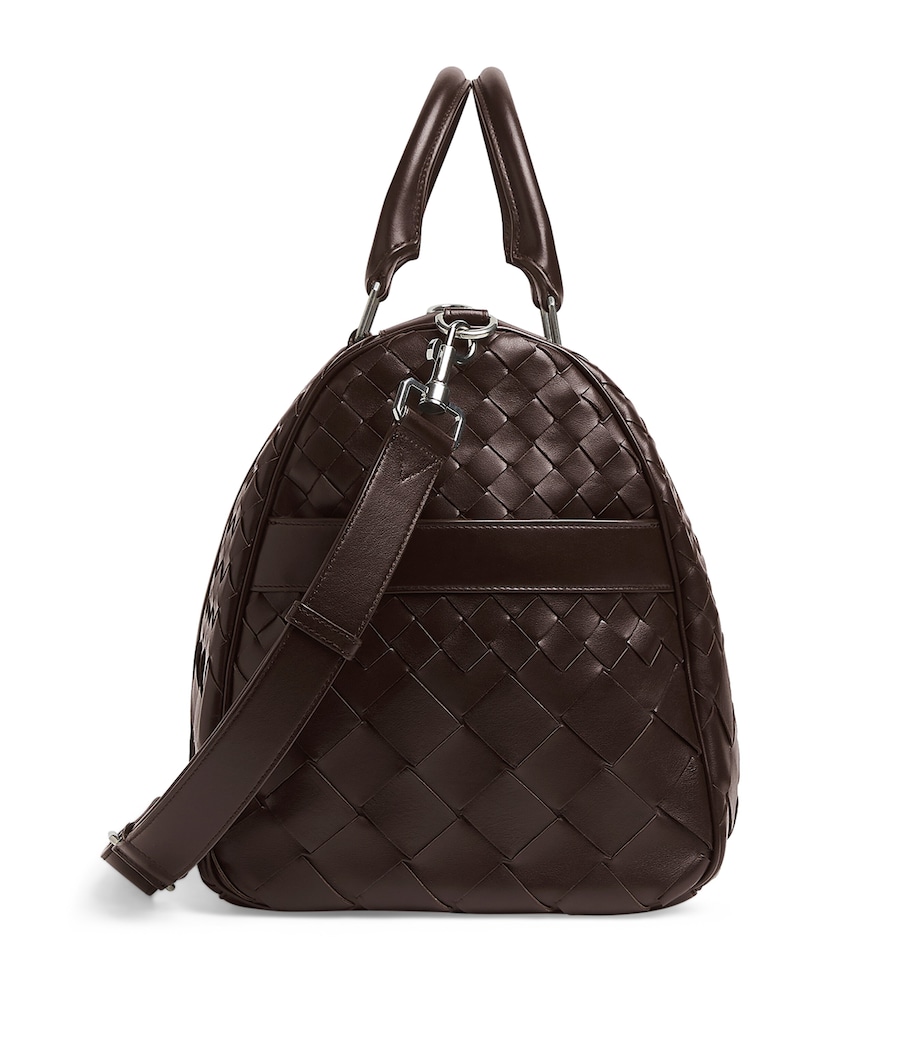 Bottega Veneta Medium Leather Intrecciato Duffle Bag Image 2