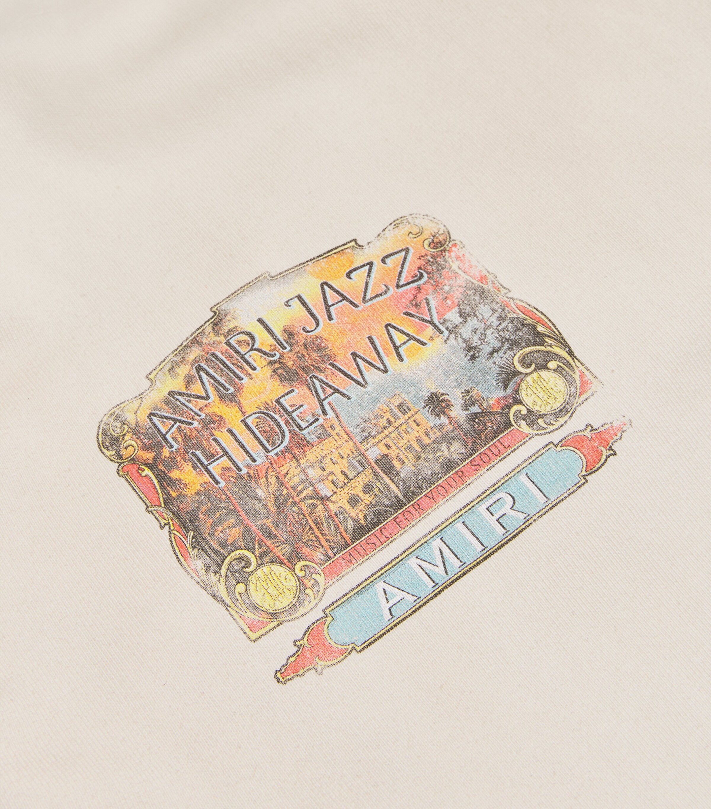 Cotton Jazz Hideaway Print T-Shirt IVORY Image 5