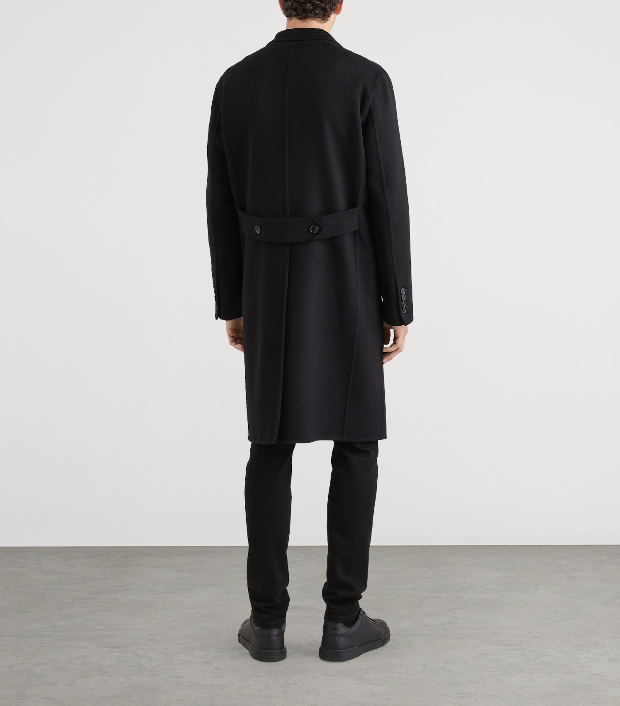 Virgin Wool Embroidered Sweater N0000 BLACK Image 3