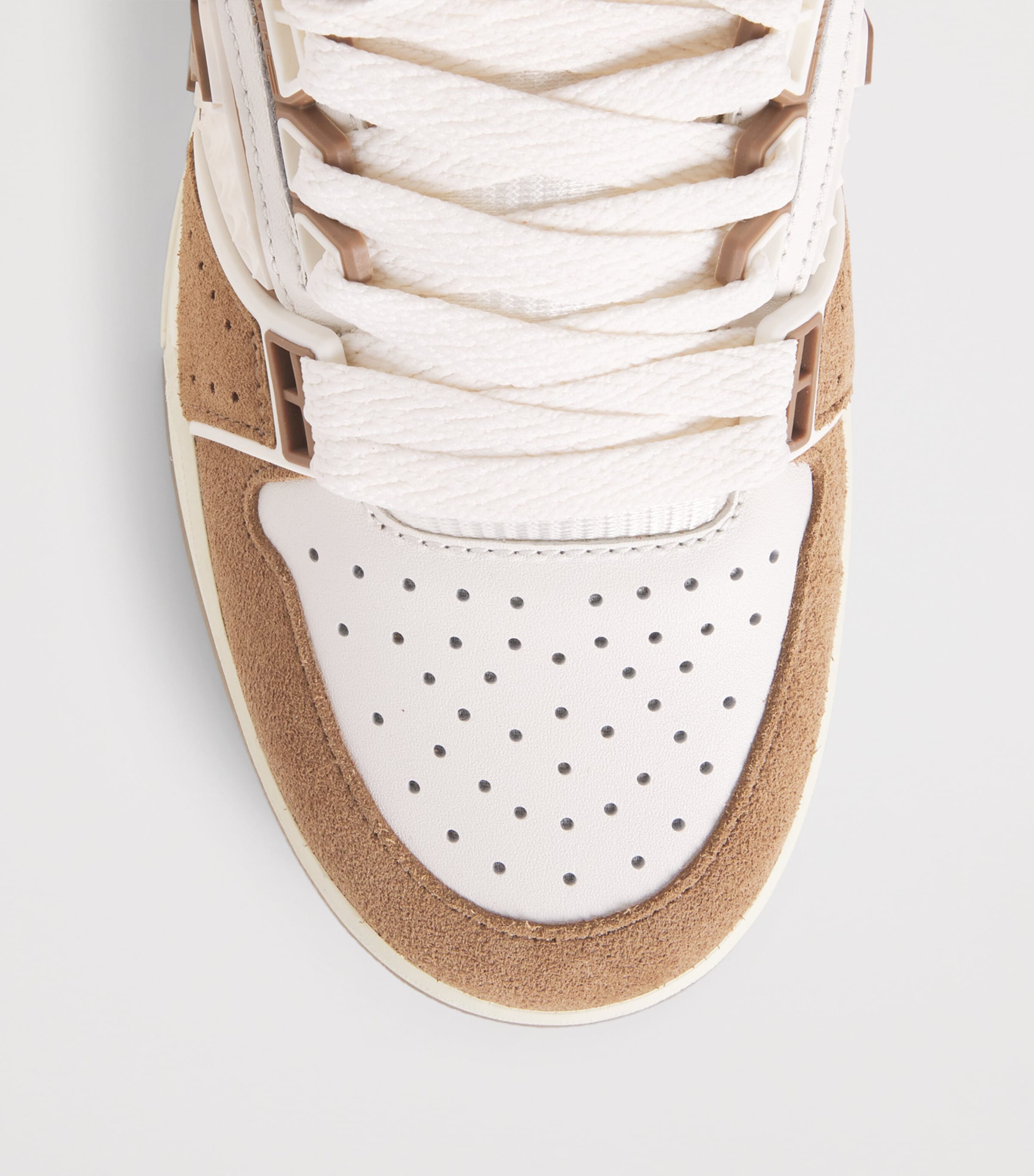 AMIRI Leather MA Skyline Sneakers Tobacco Image 6