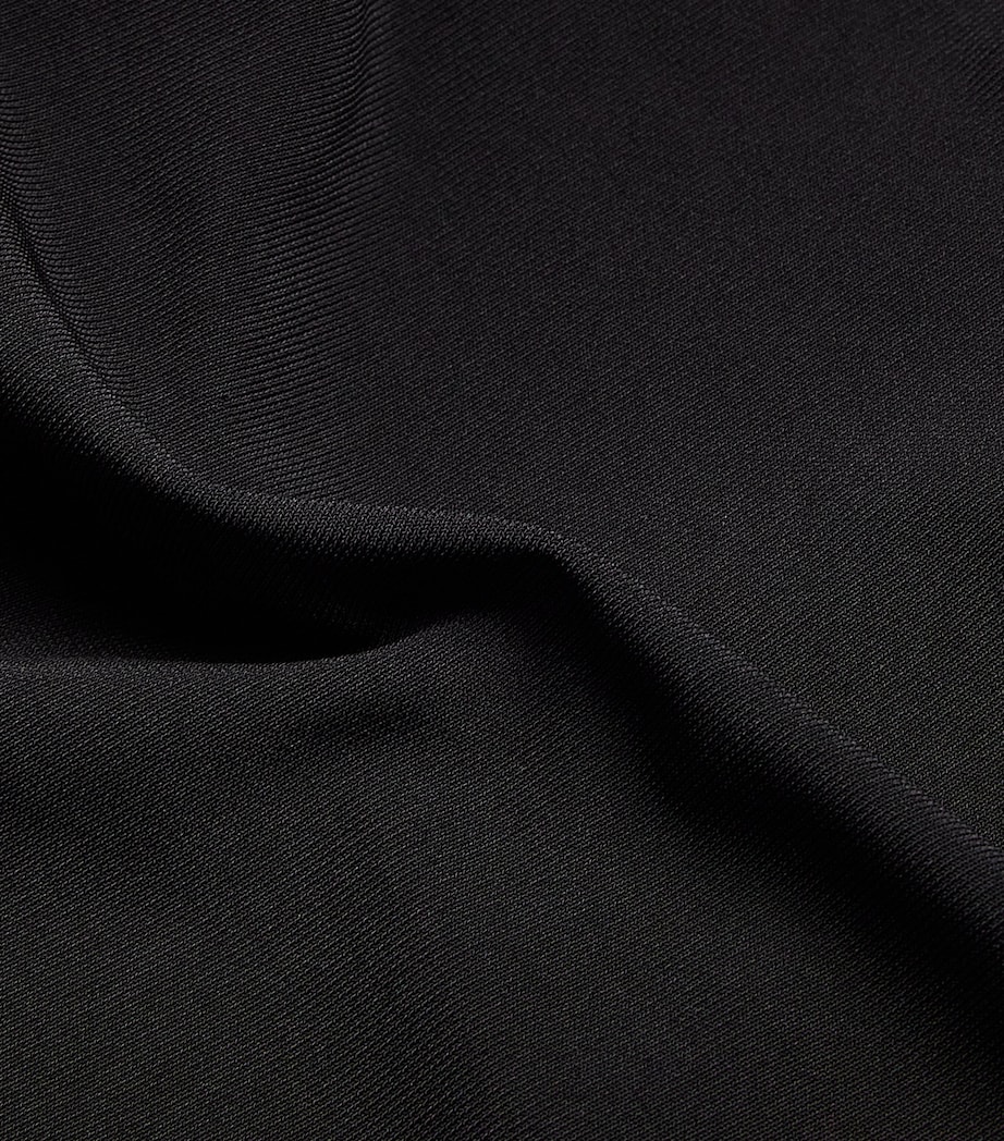 Asymmetric The Drapeado Maxi Dress 990 BLACK Image 5