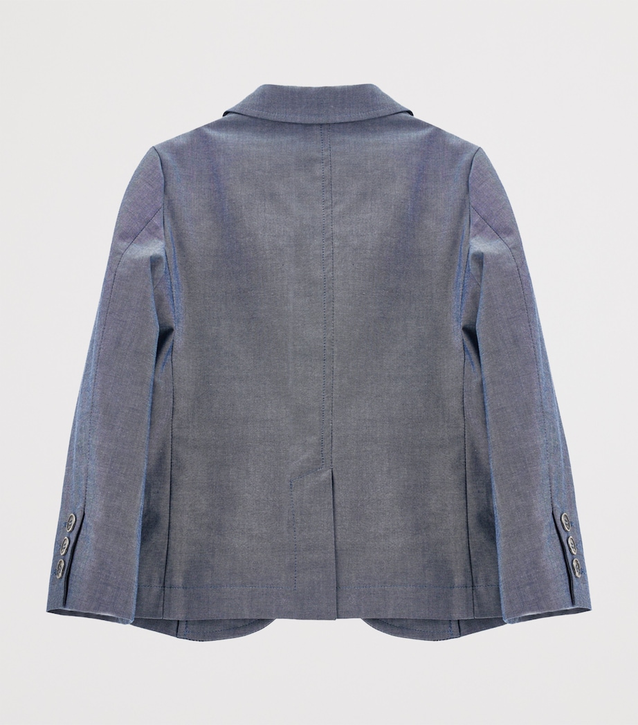 Cotton Blazer (24 Months - 12 Years) BLU NAVY Image 2