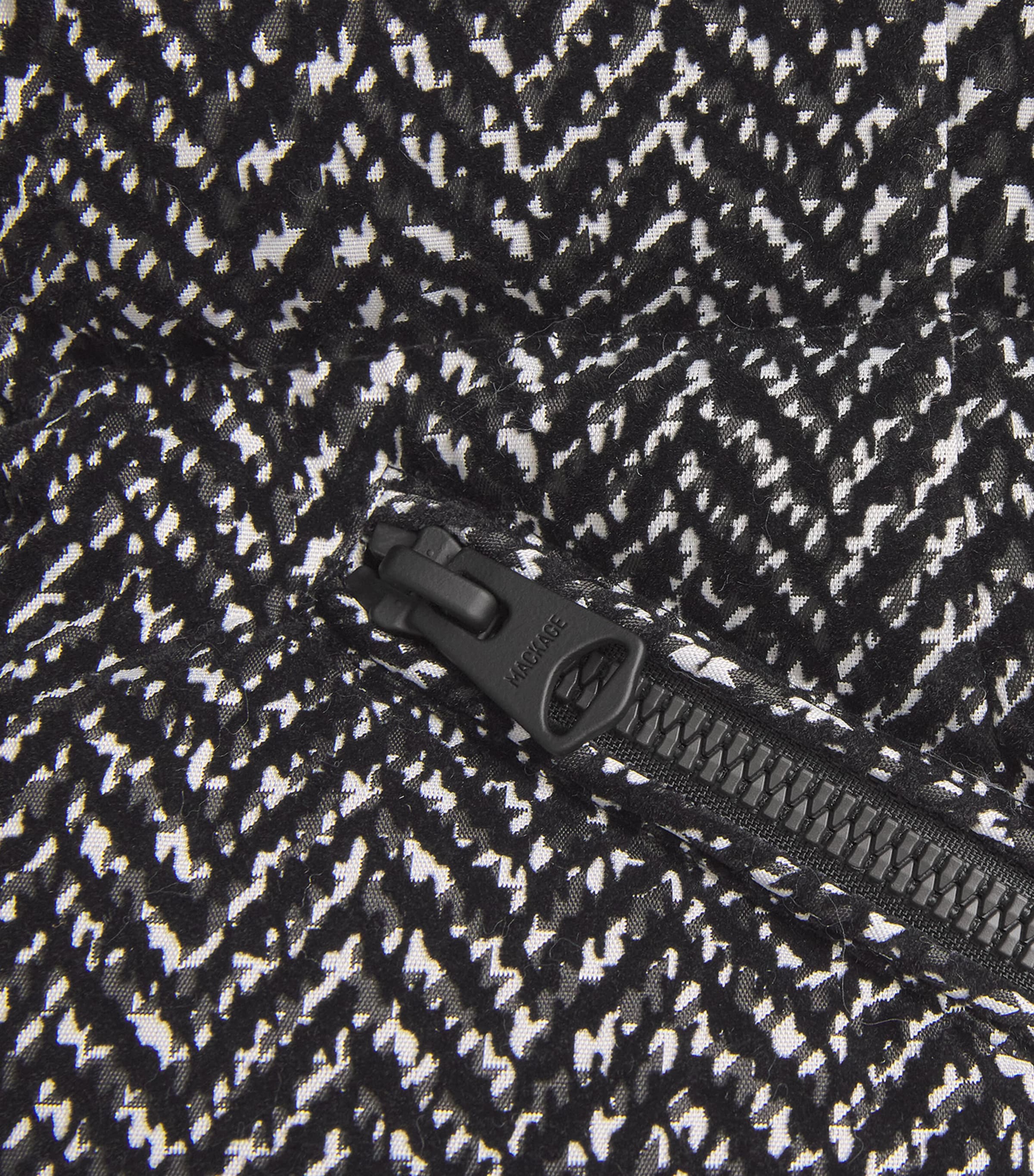 Down Madalyn-FLP Jacket BLACK-WHITE C0921 Image 5