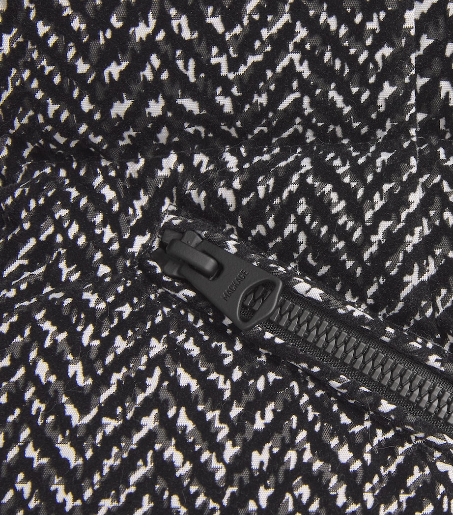 Down Madalyn-FLP Jacket BLACK-WHITE C0921 Image 5