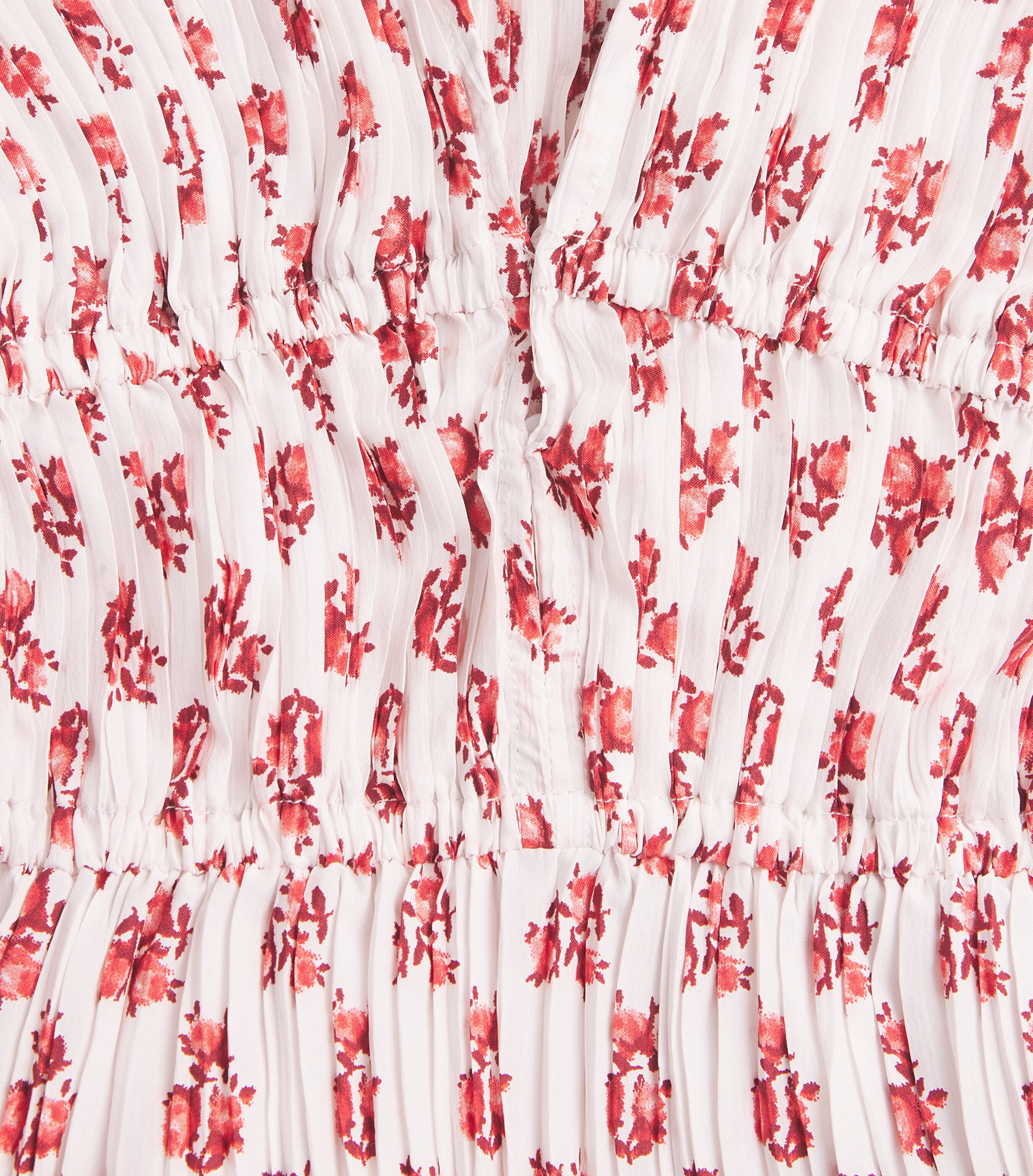 Maje Womens Floral Print Mini Dress Red Small Flowers Image 6