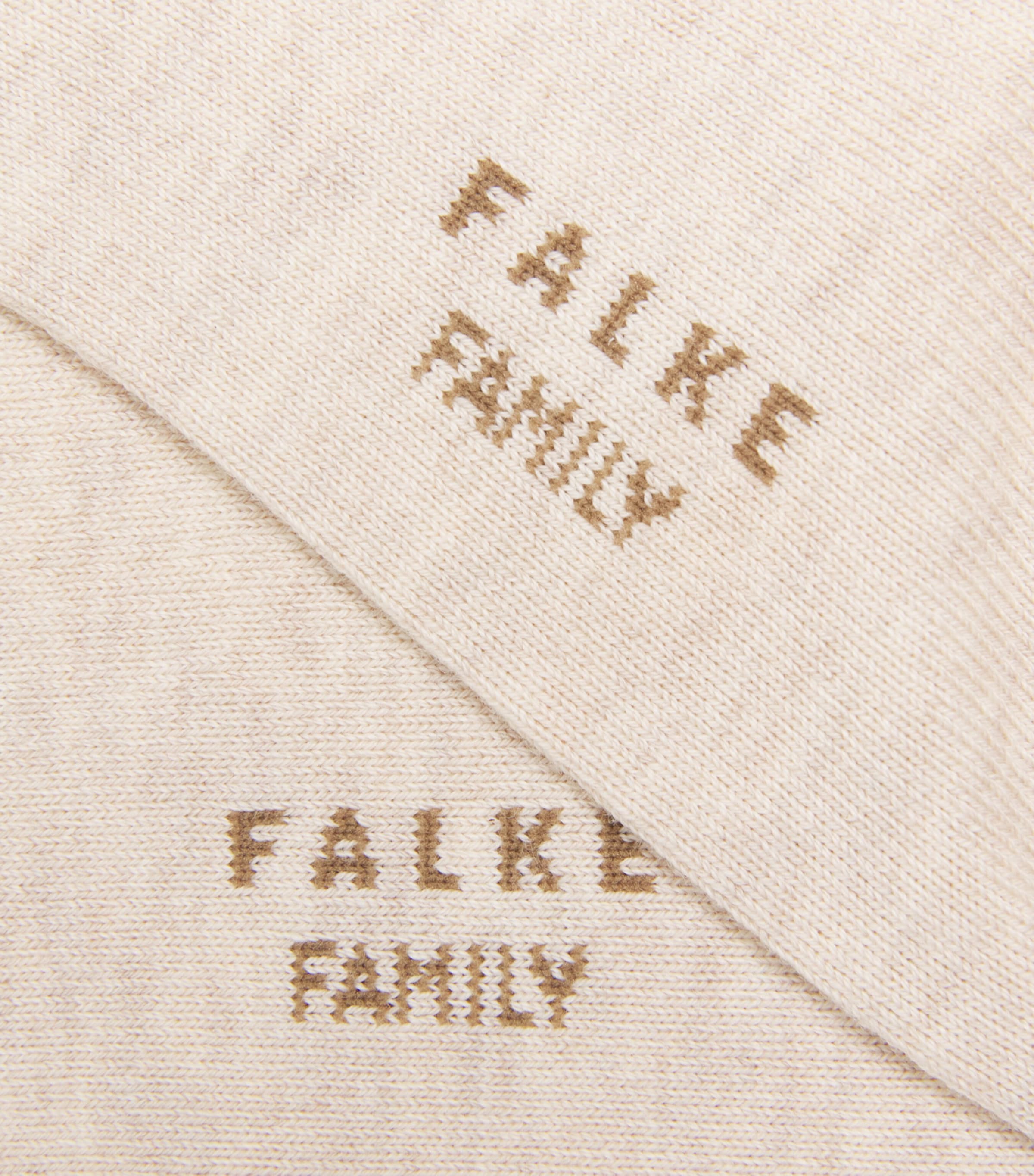 Falke Womens Family Ankle Socks Linen Melange Image 2