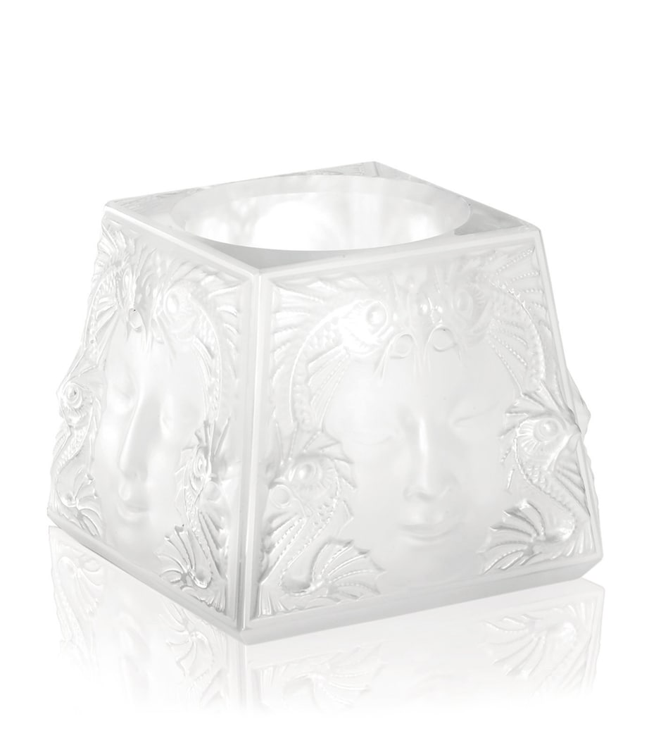 Lalique Masque de Femme Votive Candle Holder Incolore Image 1