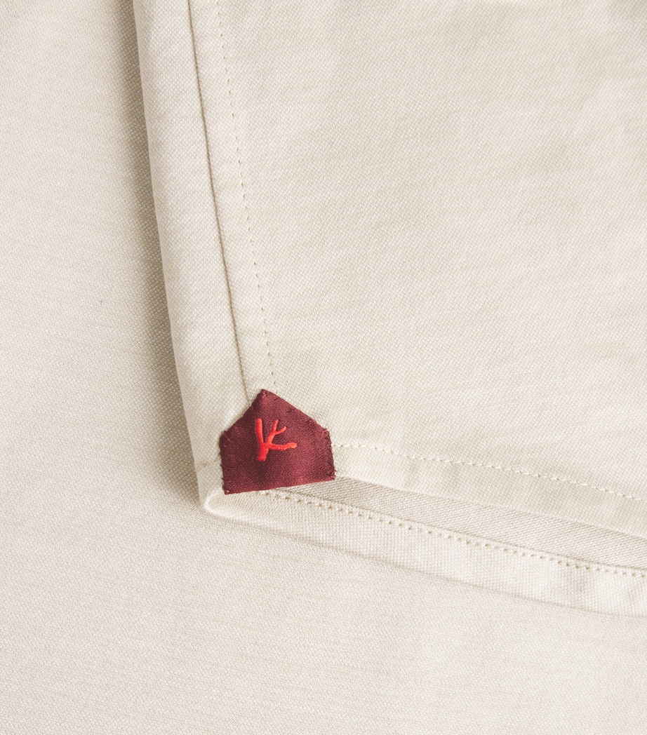 Isaia Mens Cotton Jersey Shirt Image 6