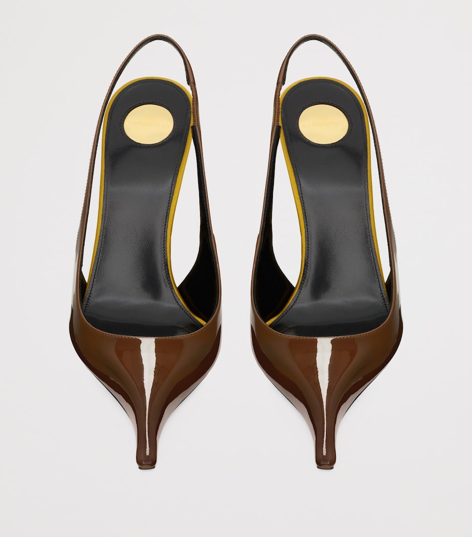 Patent Leather Amalia Slingback Pumps 110 2584 Image 2