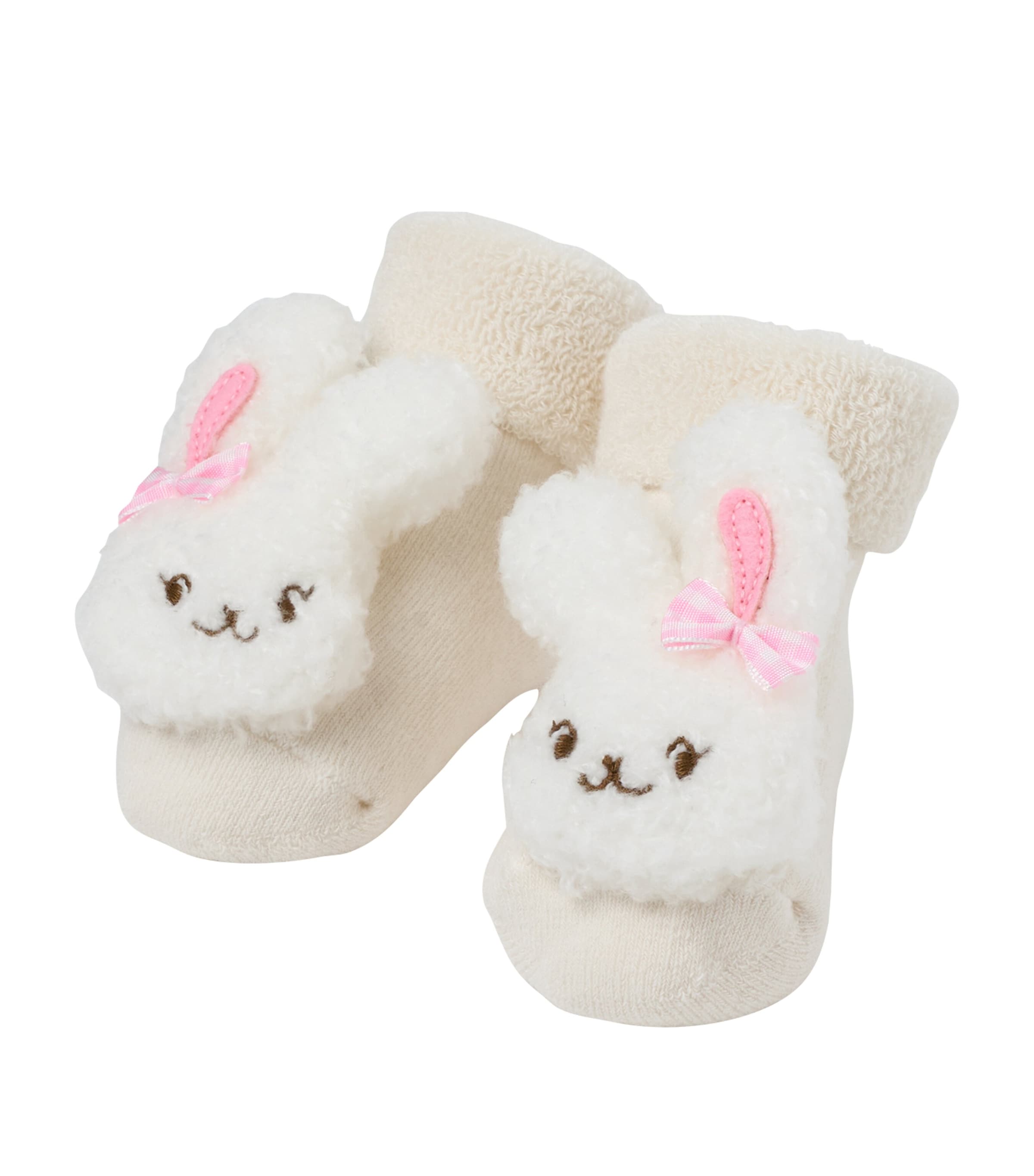 Miki House Cotton-Blend Bunny Socks Image 2