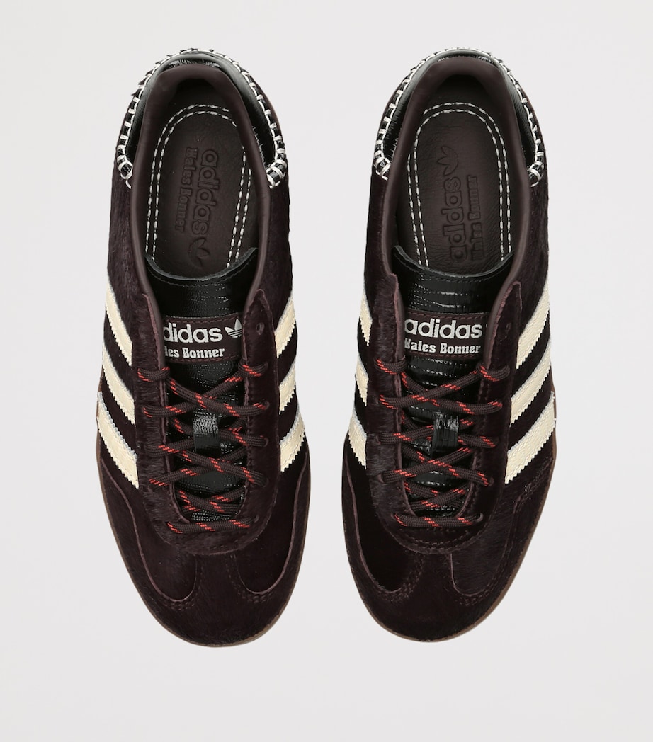 adidas x Wales Bonner Gazelle Sneakers Dark Brown Image 4
