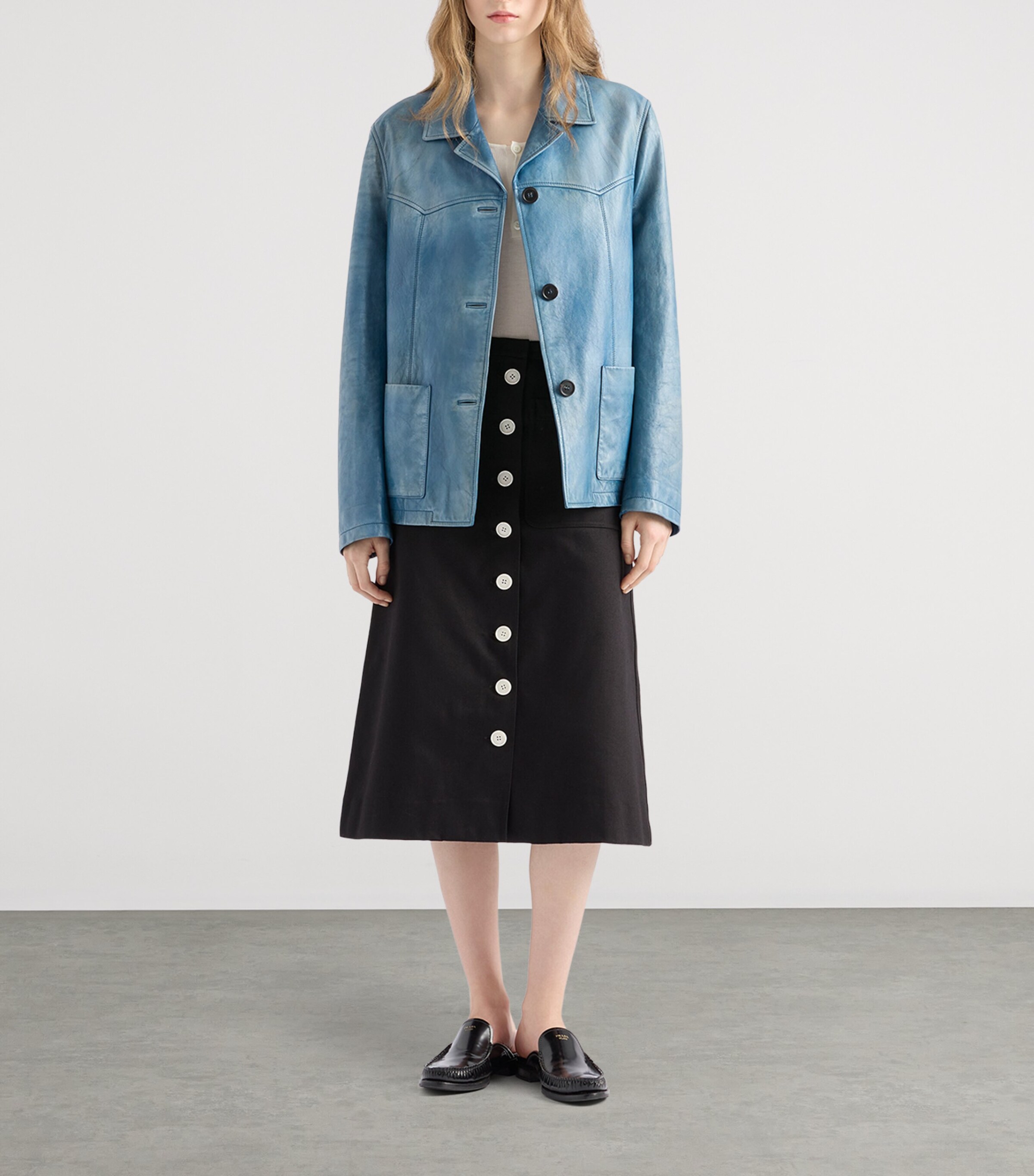 Nappa Leather Jacket F0154 Image 2