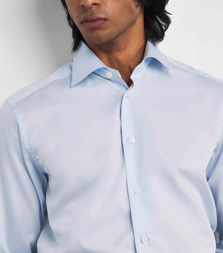 Organic Cotton Elevated Shirt 20 LIGHT BLUE Image 6