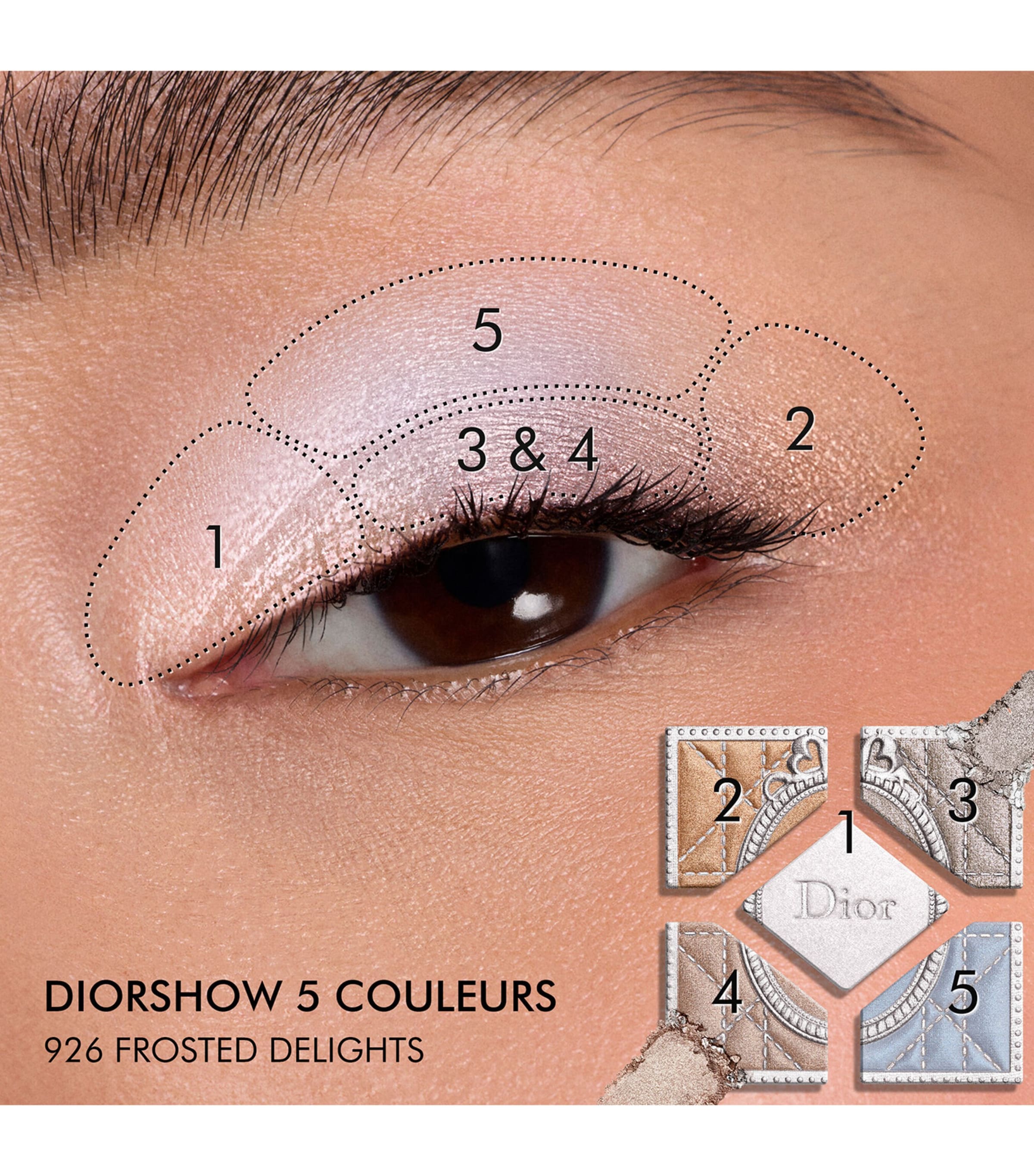 DIOR Diorshow 5 Couleurs Eyeshadow Palette | Harrods US