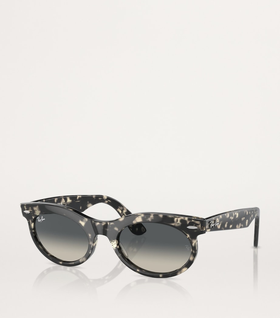 RB2242 Wayfarer Oval Sunglasses 133371 Image 2