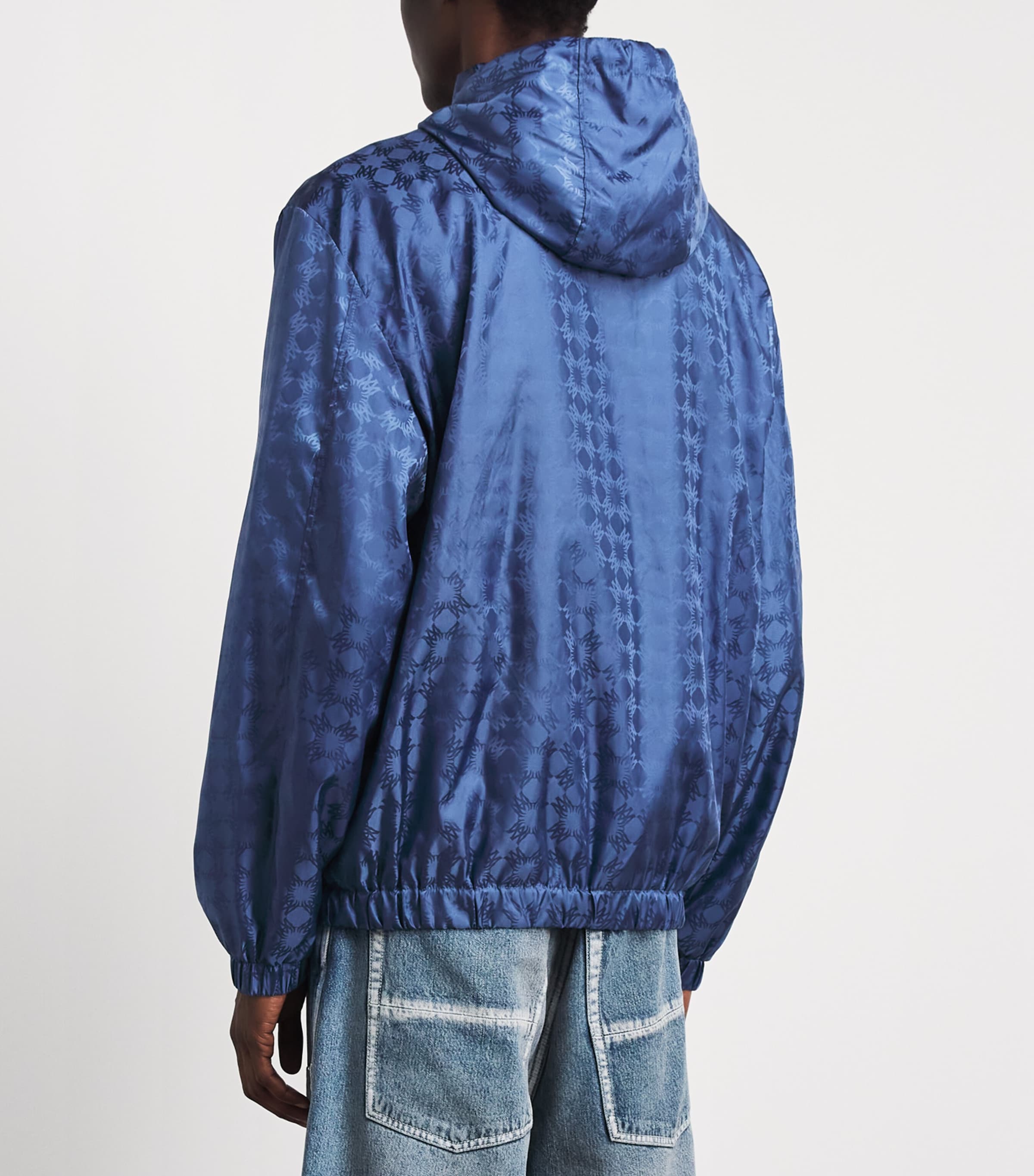 AMIRI Blue MA Quad Windbreaker Jacket | Harrods UK