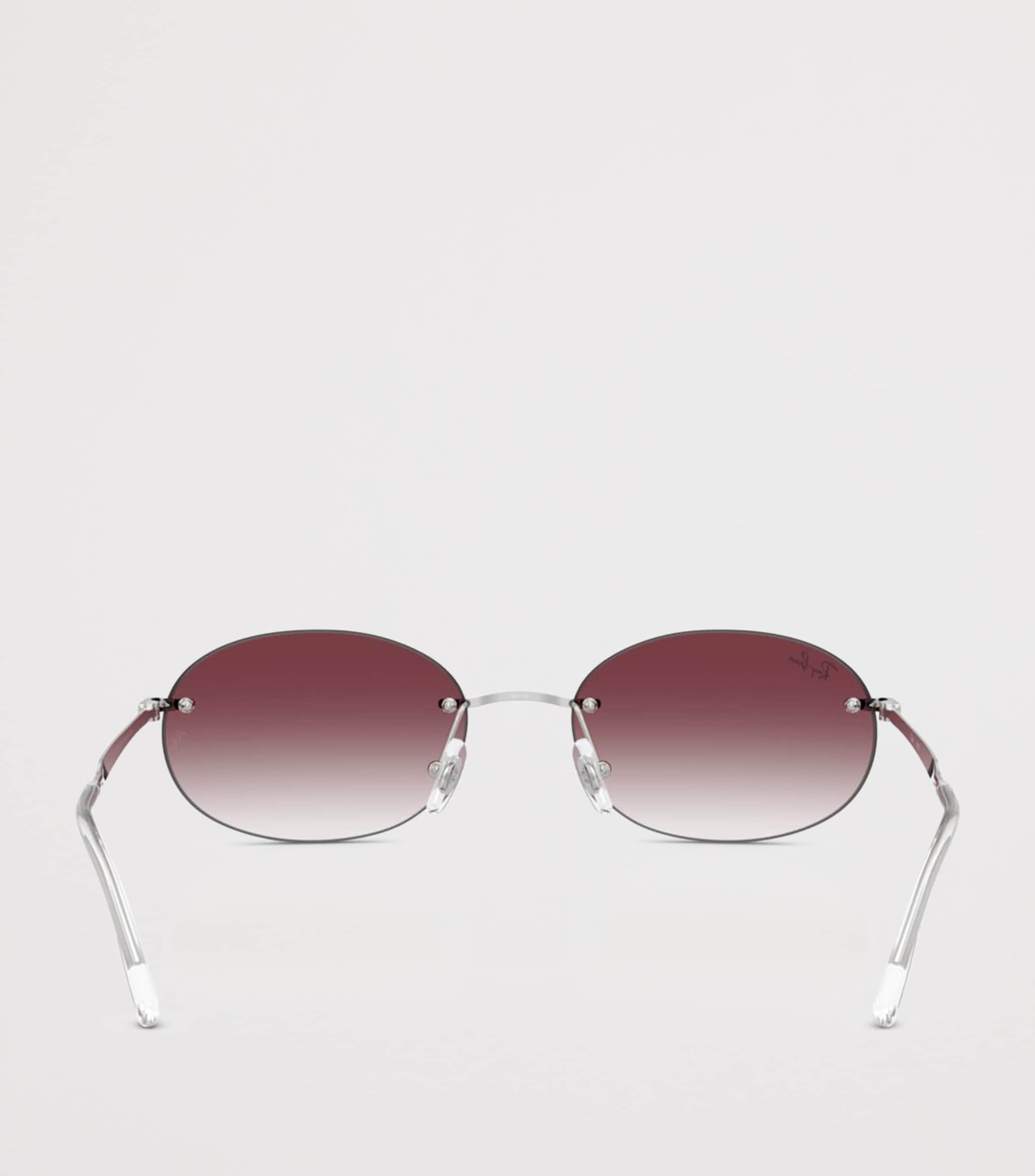 RB3767 Metal Oval Sunglasses 003/8H Image 4