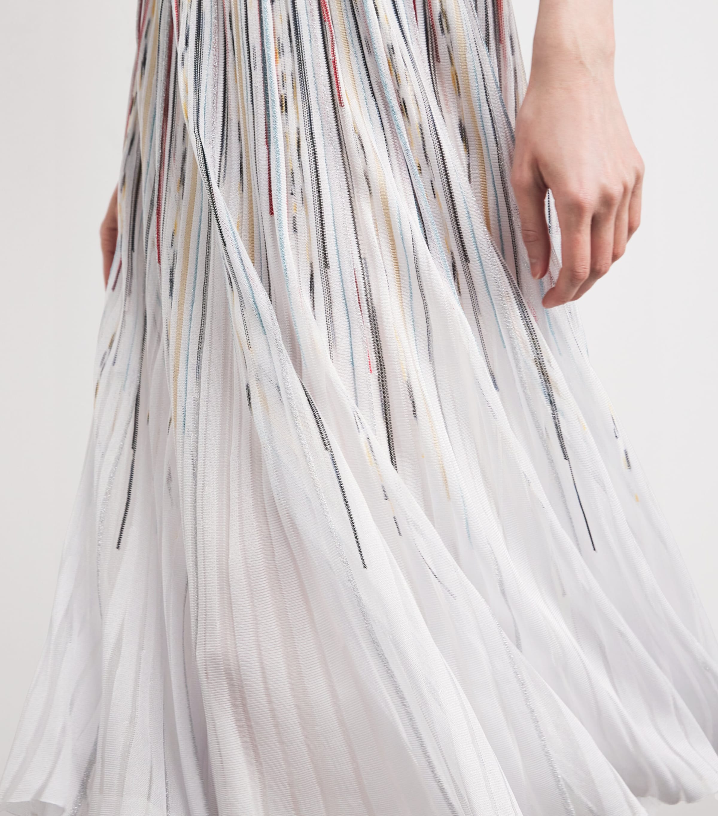 Stripe Midi Dress SM9ZZ LIGHT TONES Image 6