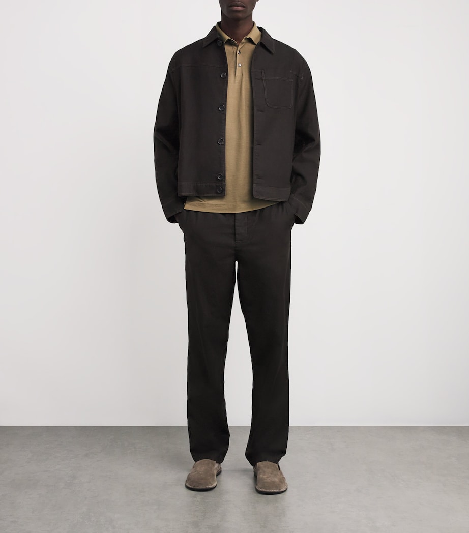 IceCotton Polo Shirt Z1904 BEIGE Image 2