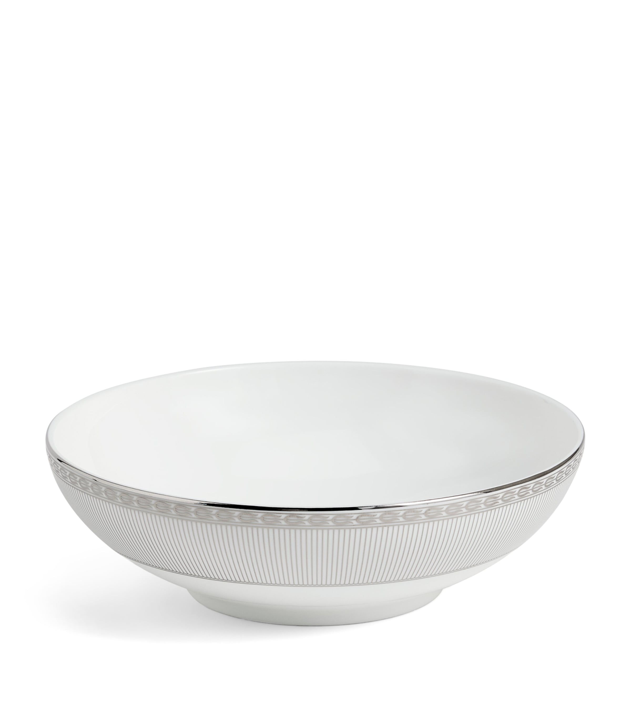 Silver Tonquin Cereal Bowl (18cm) SILVER Image 7