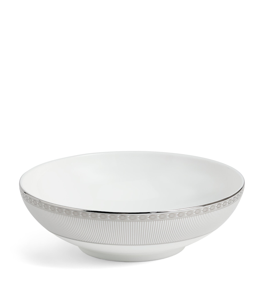 Silver Tonquin Cereal Bowl (18cm) SILVER Image 7