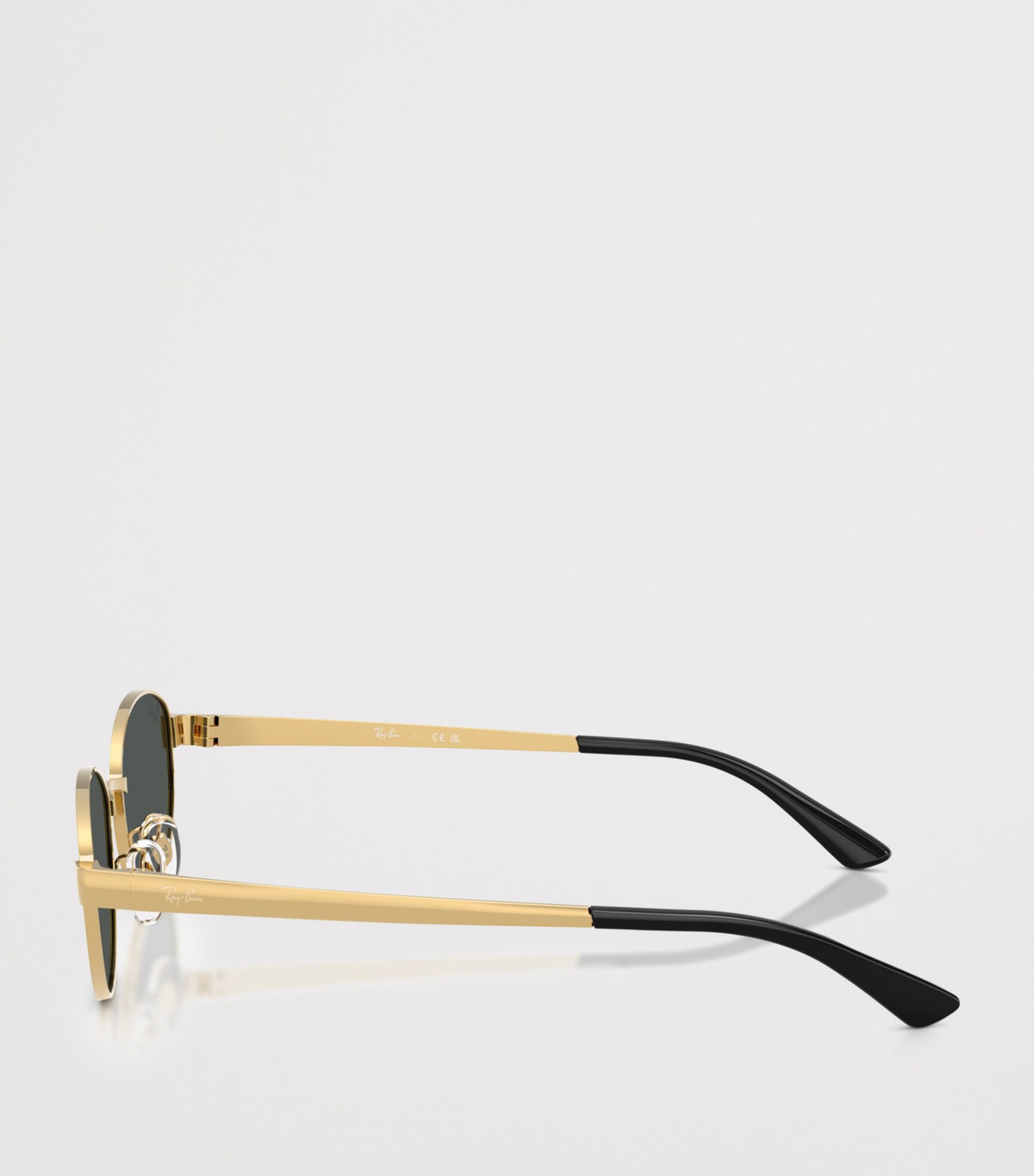 RB3774D Metal Oval Sunglasses 001/87 Image 3