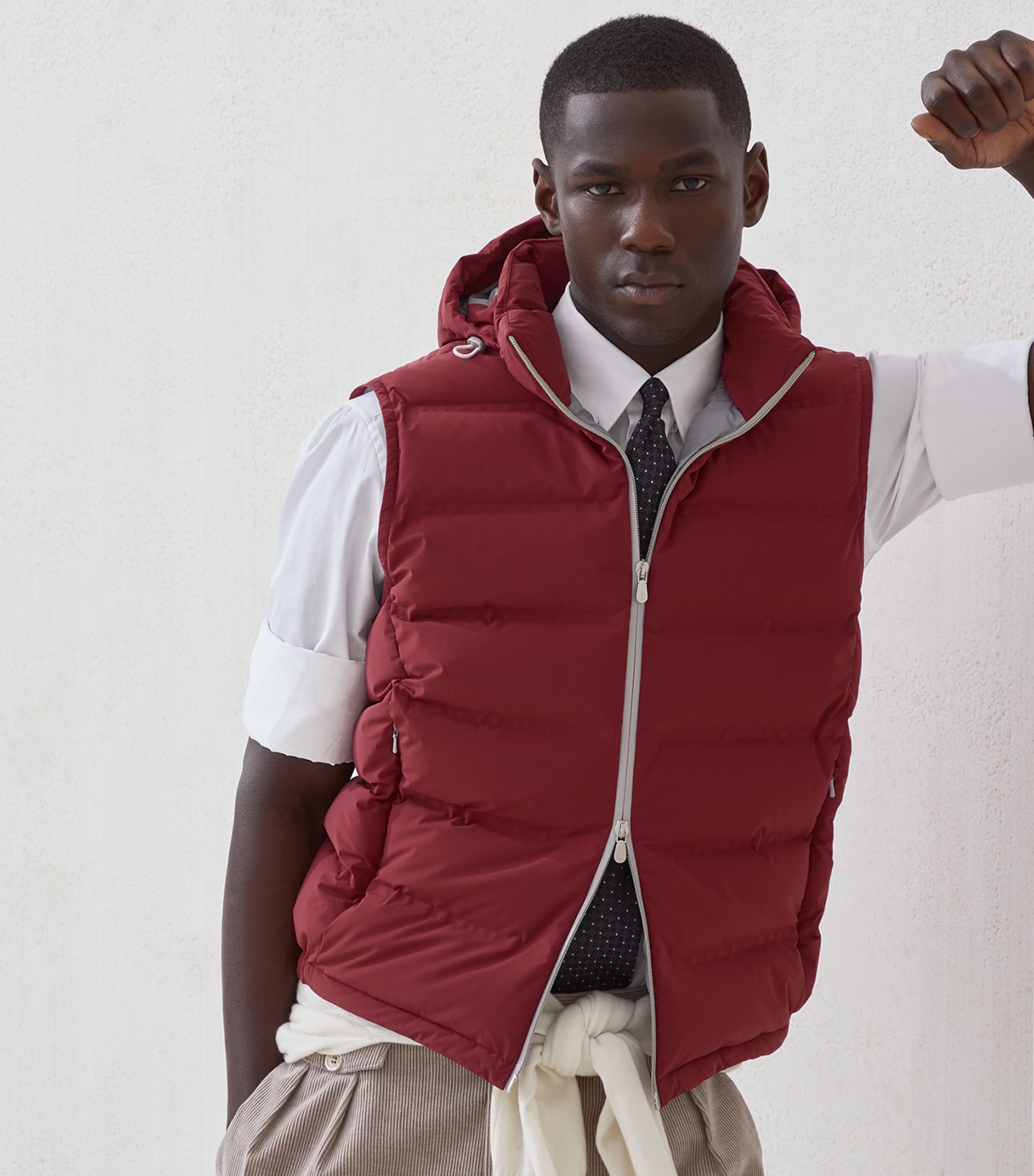 【BRUNELLO CUCINELLI】定価¥300,000 リバーシブルベスト 中古・古着通販】BRUNELLO CUCINELLI (ブルネロクチネリ) チェック