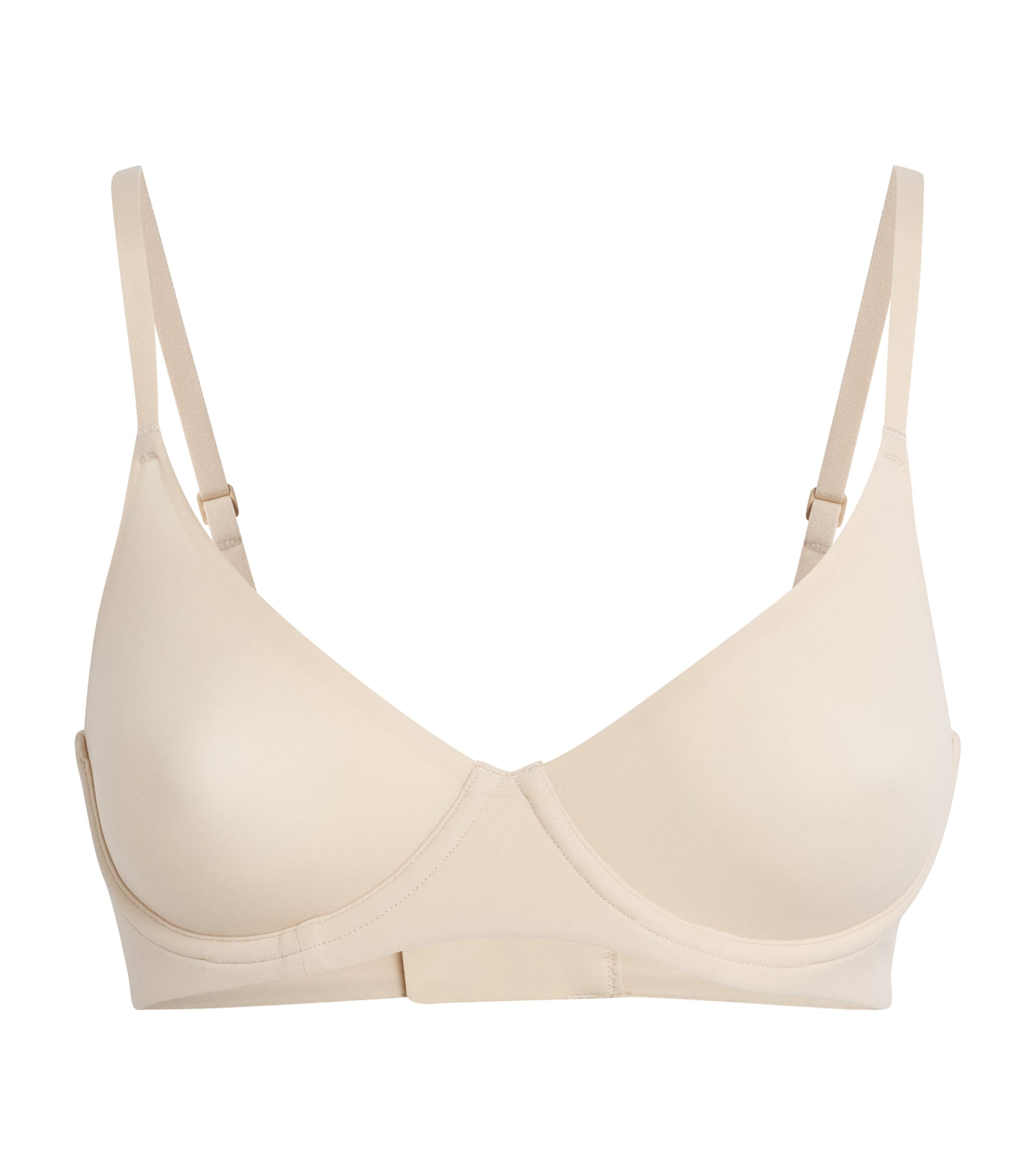 Skims Fits Everybody Unlined Demi Bra In Beige