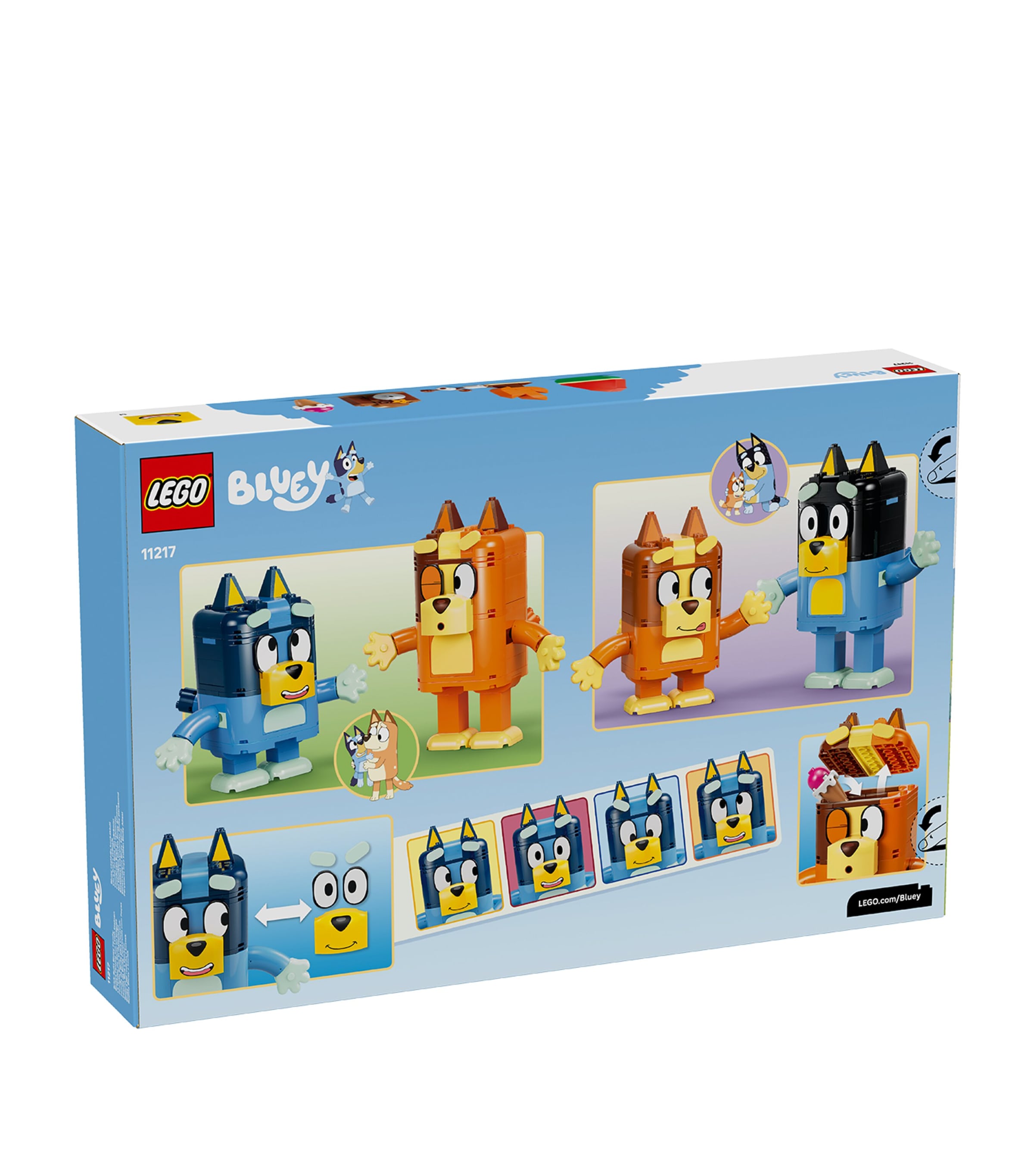 Lego Bluey Brick-Built Bluey Family Figures 11217 Image 2