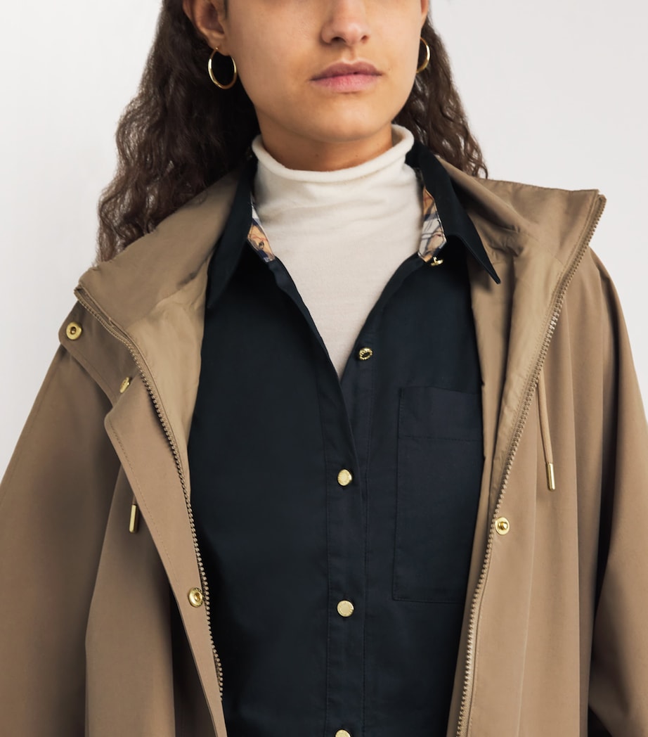 Showerproof Everlee Jacket MILITARY BROWN/TARTN Image 6