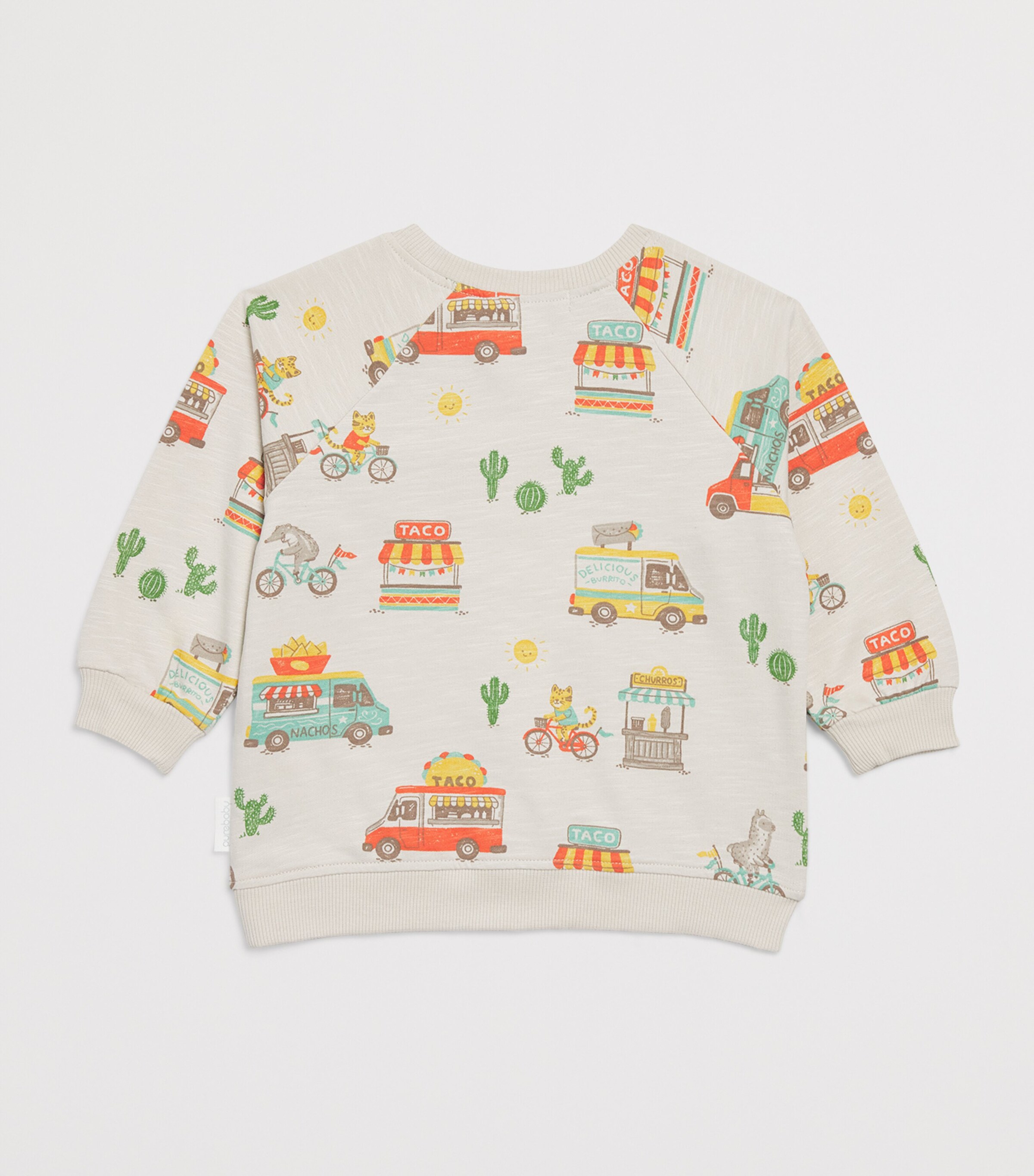 Purebaby Organic Cotton Siesta Sweatshirt (12-36 Months) Lttpr Image 2