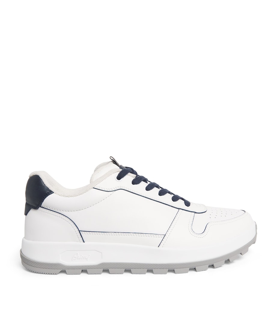 Leather Crossing Sneakers 9040 Image 1
