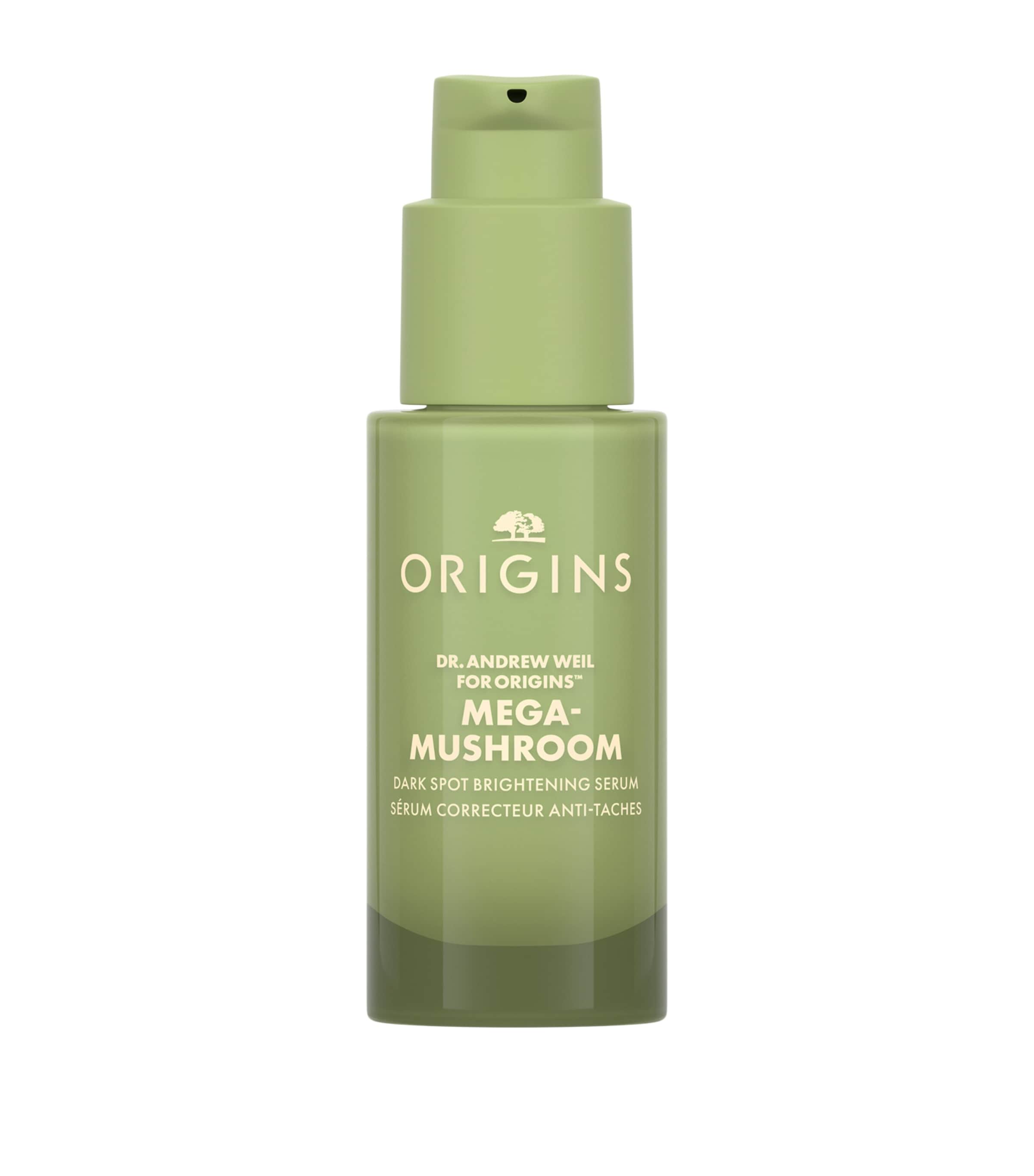 Origins Dr. Andrew Weil for Origins Mega-Mushroom Dark Spot Corrector Serum (50ml) | Skincare | Face Serums | Designers | Origins
