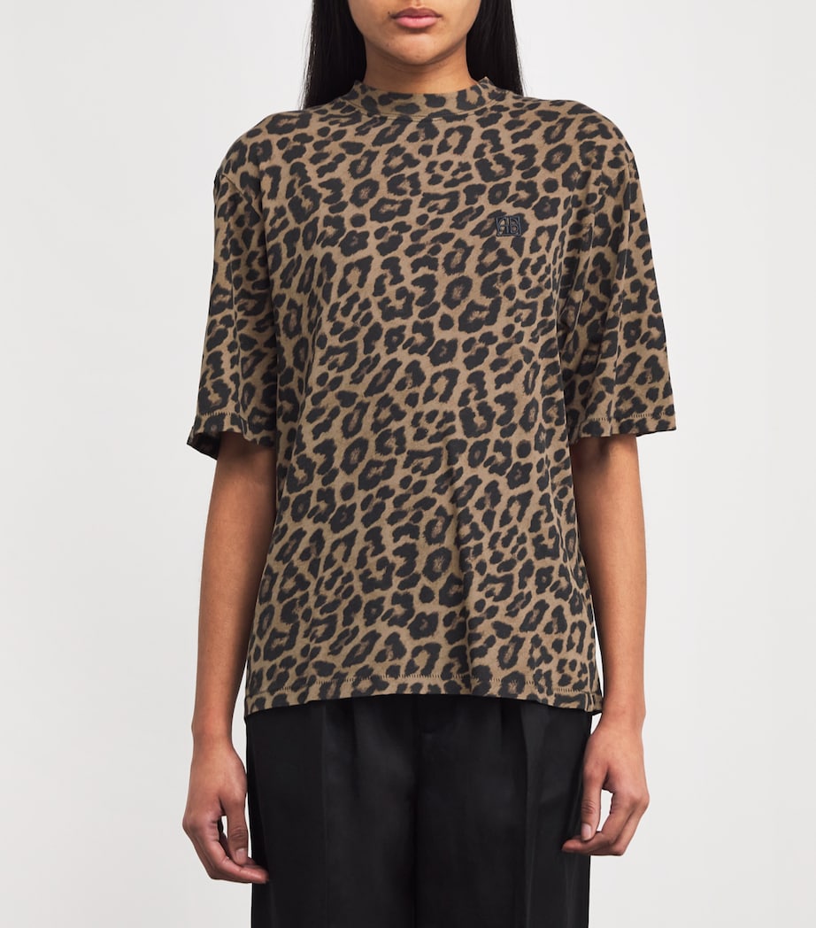 Leopard Print Avi T-Shirt LEOPARD Image 3