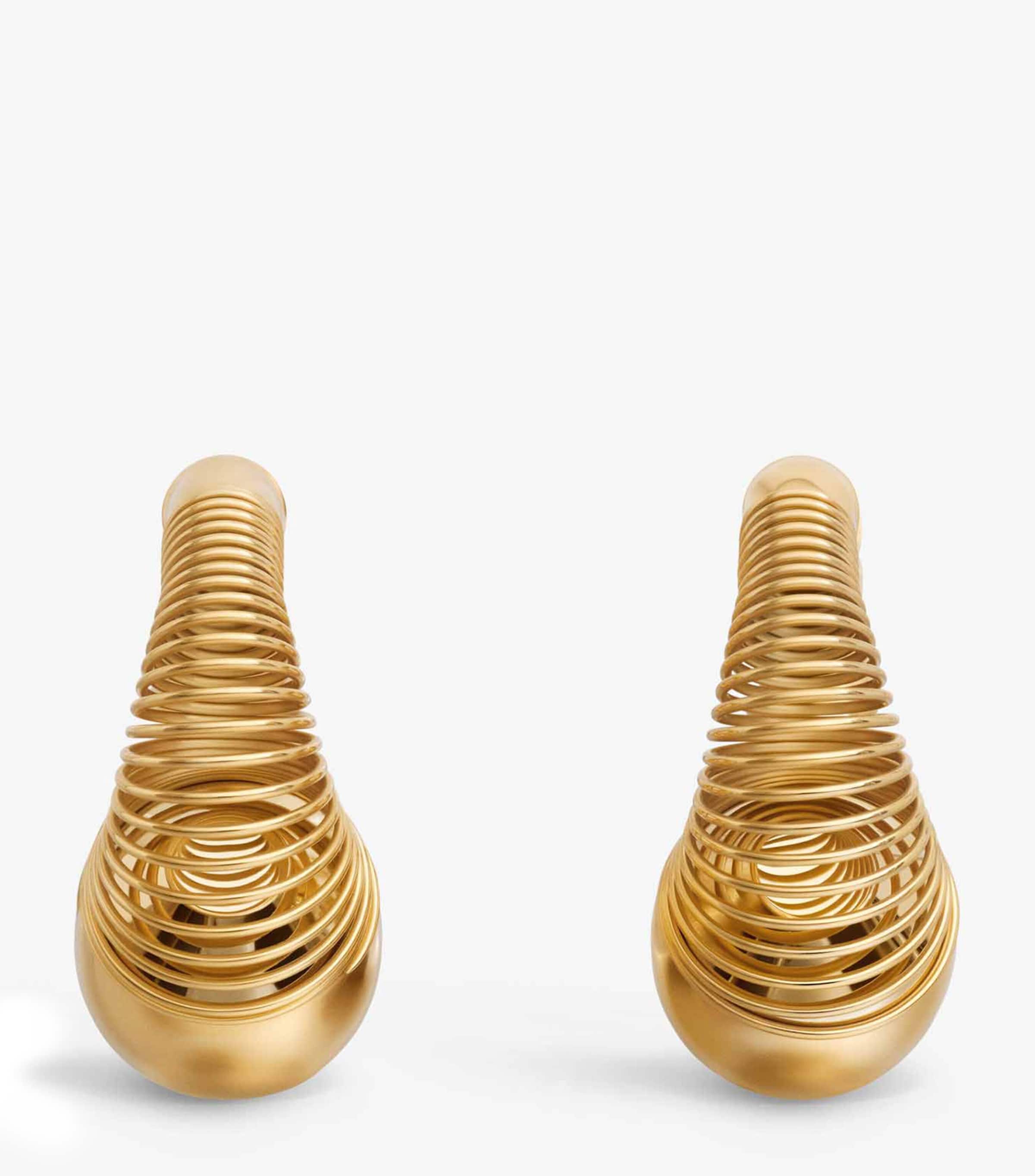 Spiral Hoop Earrings OR Image 2