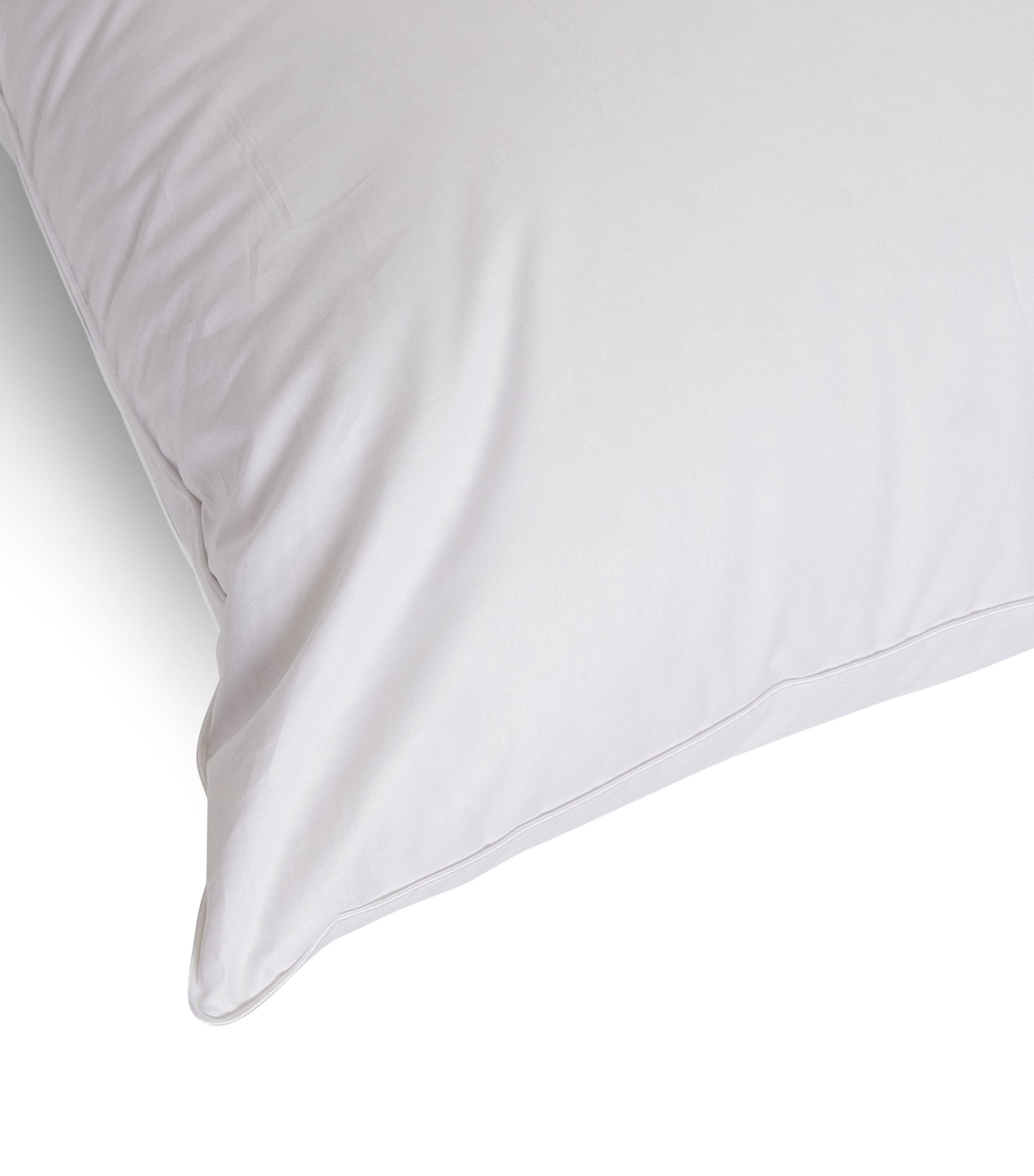 Hungarian Goose Down Firm Pillow (50cm x 90cm) WHITE Image 3
