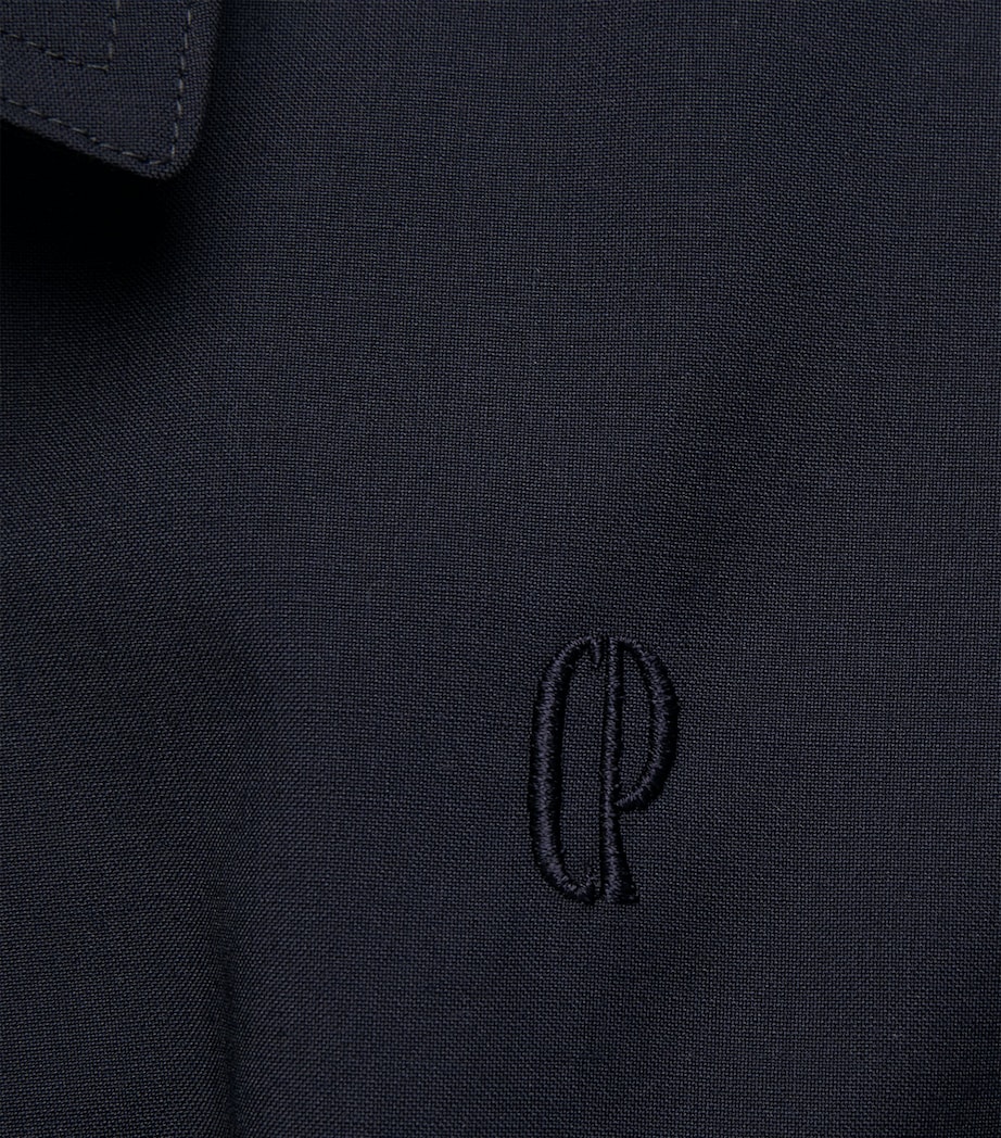 Wool-Blend Bomber Jacket NAVY Image 5