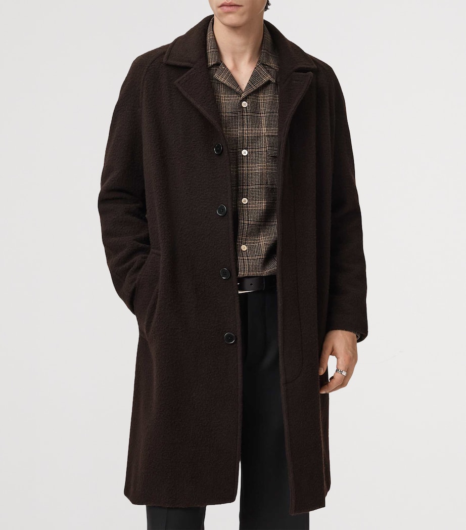 Wool-Blend Duke Overcoat BIRCH BROWN Image 4