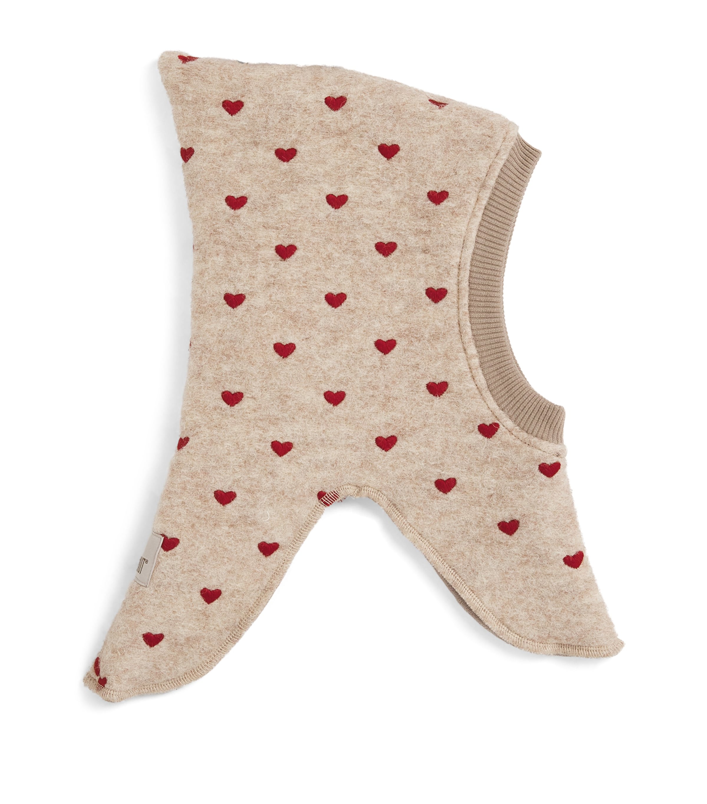 HUTTELITHUT WOOL HEARTS BALACLAVA 