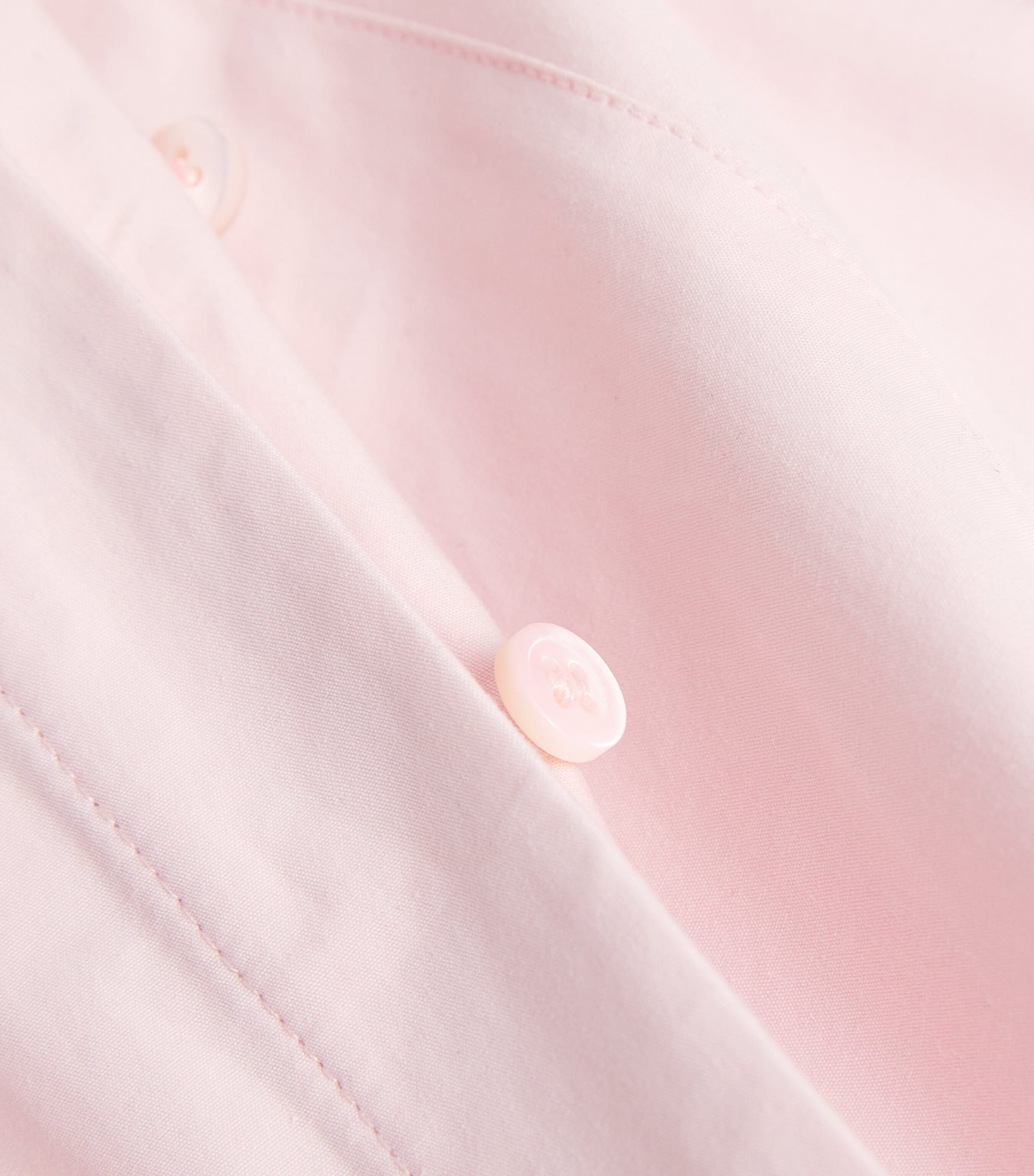 Jacquemus Womens Cotton Moisson Midi Shirt Dress Light Pink Image 2
